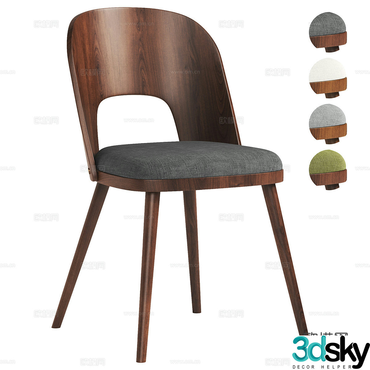 ANTVERPEN Chair 3D Model