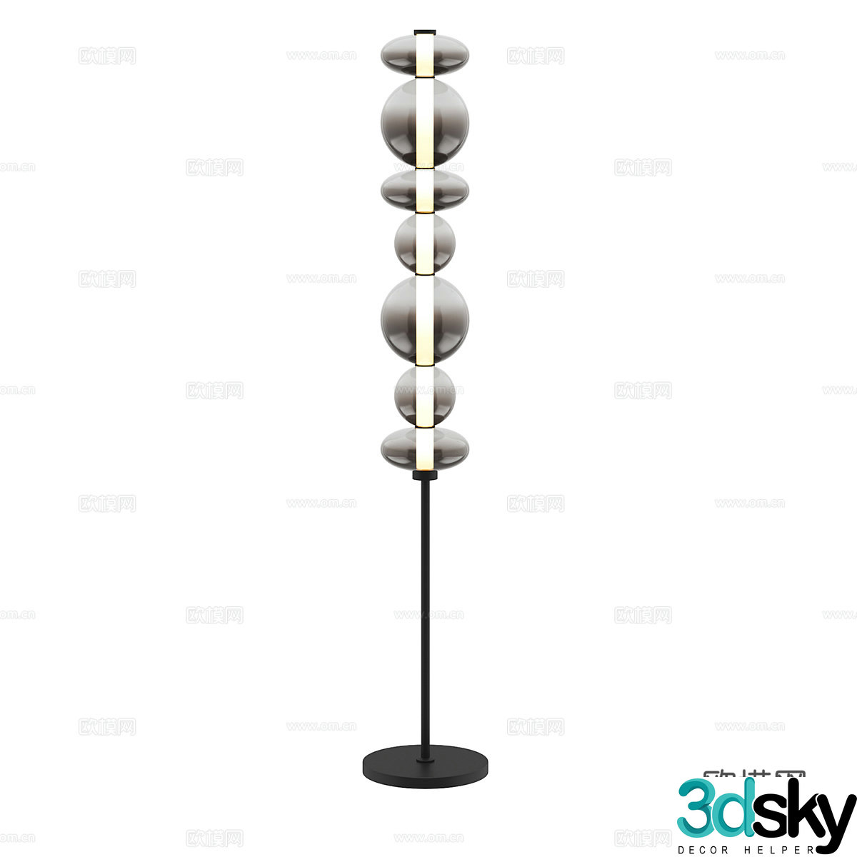 Modern simple floor lamp Floor lamp Simple floor lamp Lamp 3d model