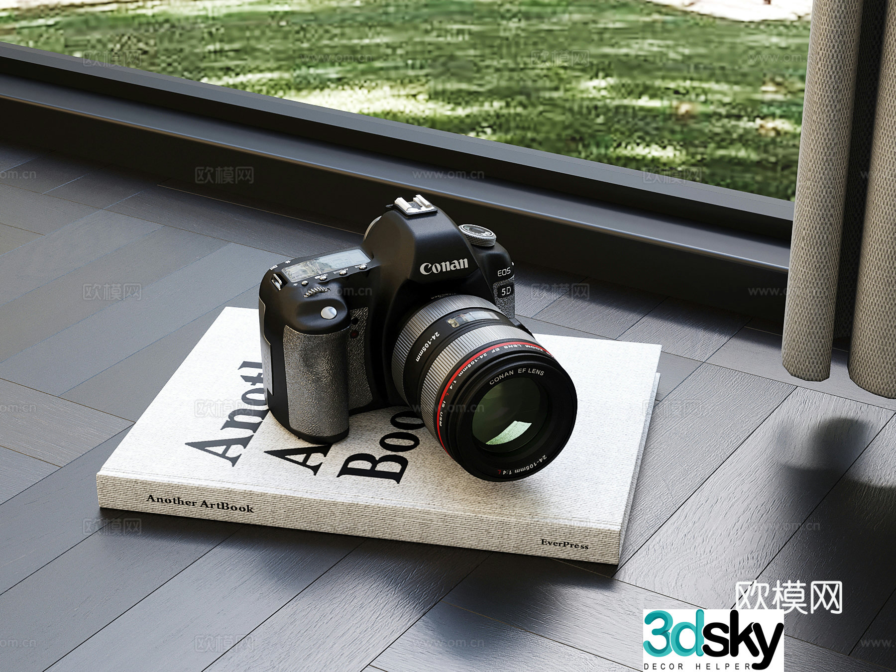 Modern camera Camera 3d model