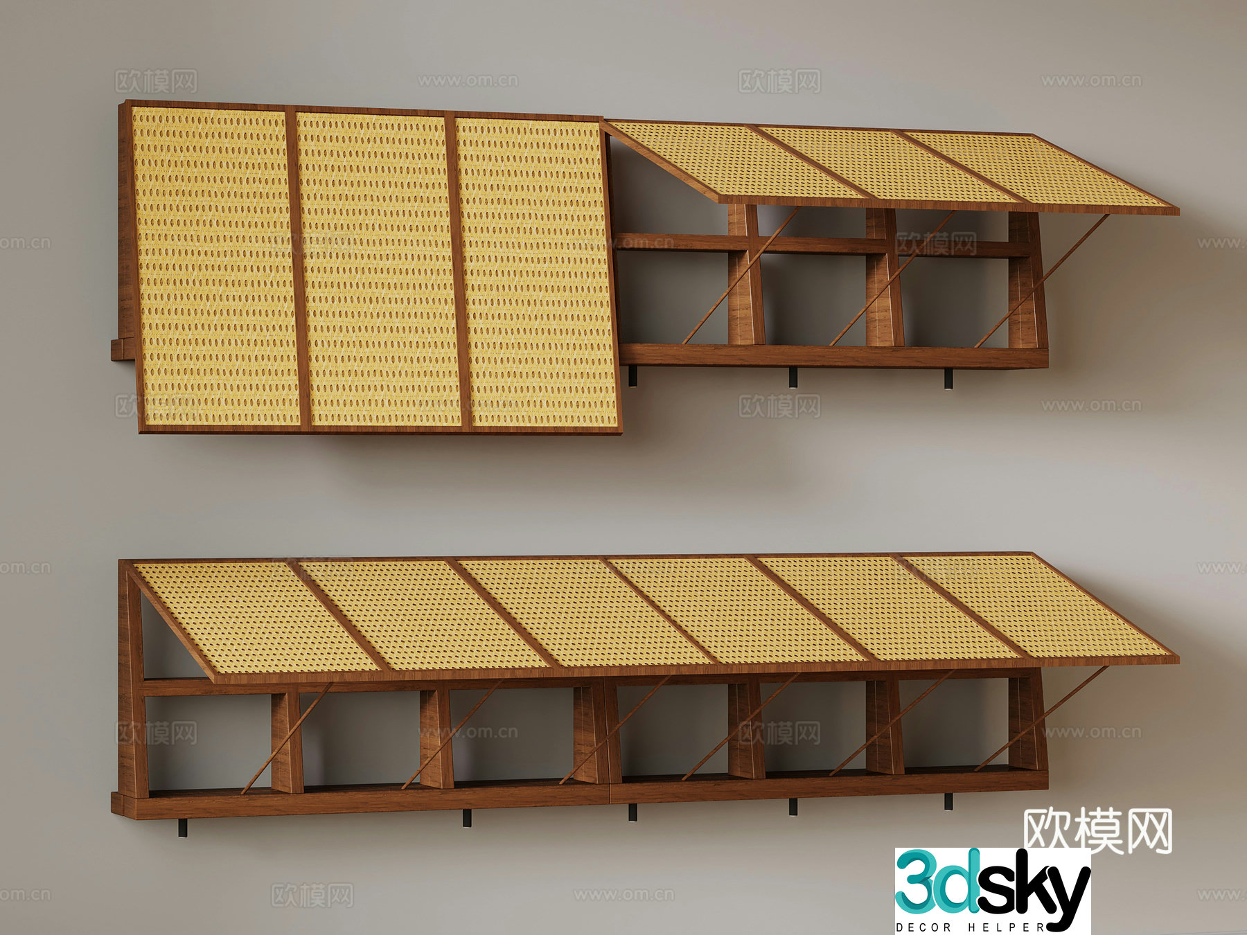 Eaves medieval style eaves windows indoor eaves 3D model