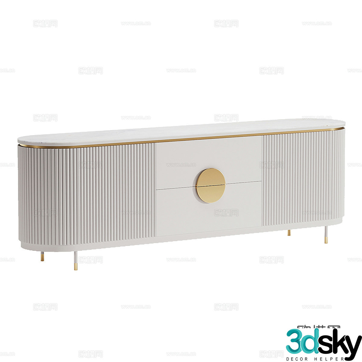 TV cabinet 3d model
