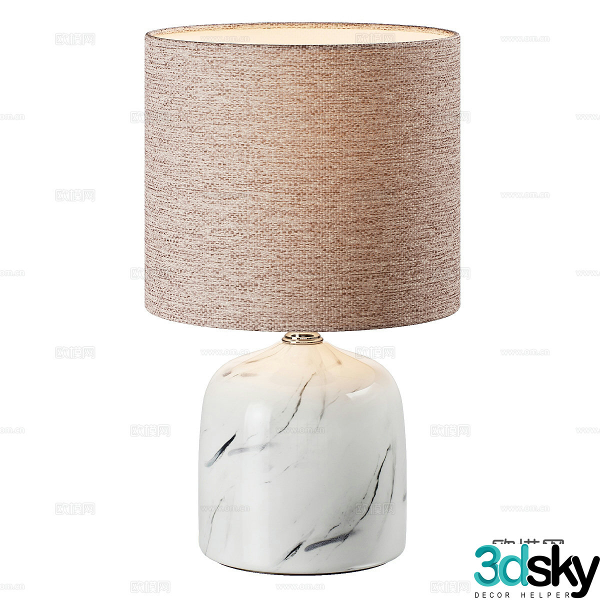 Table lamp 3d model