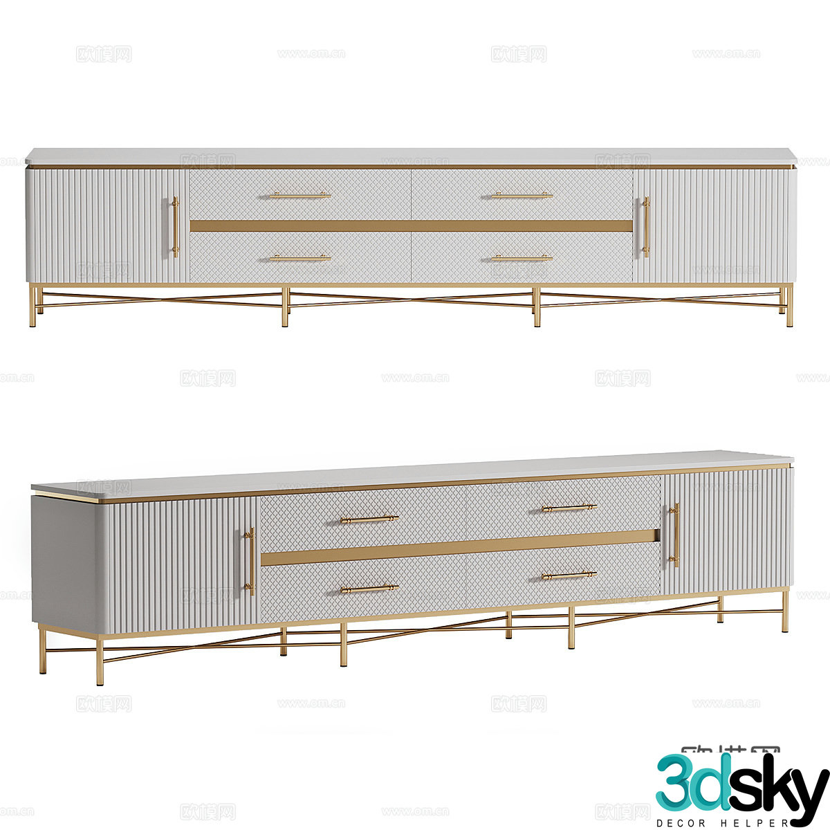 TV cabinet 3d model