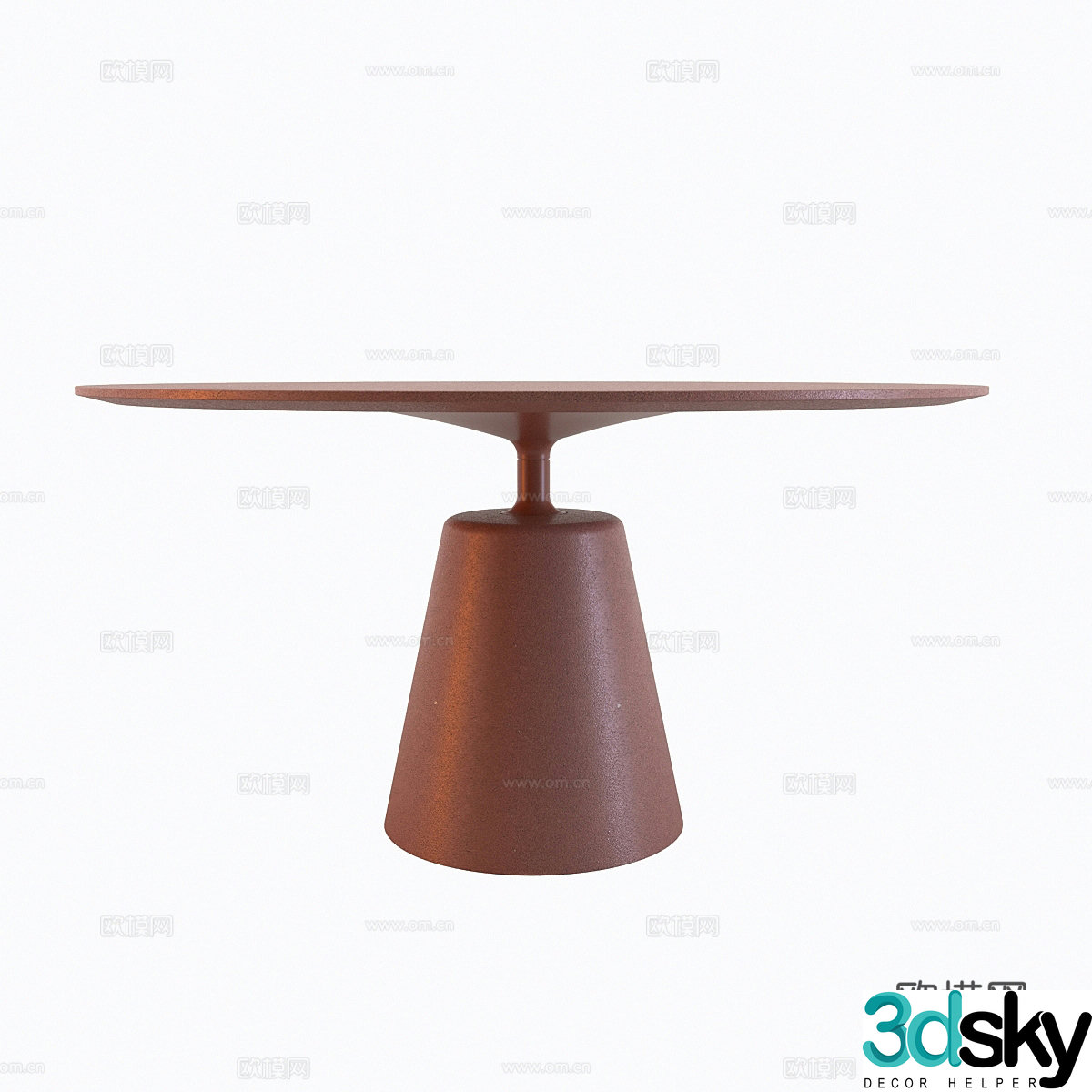 Modern MDM Italia ROCK Coffee Table 3D Model