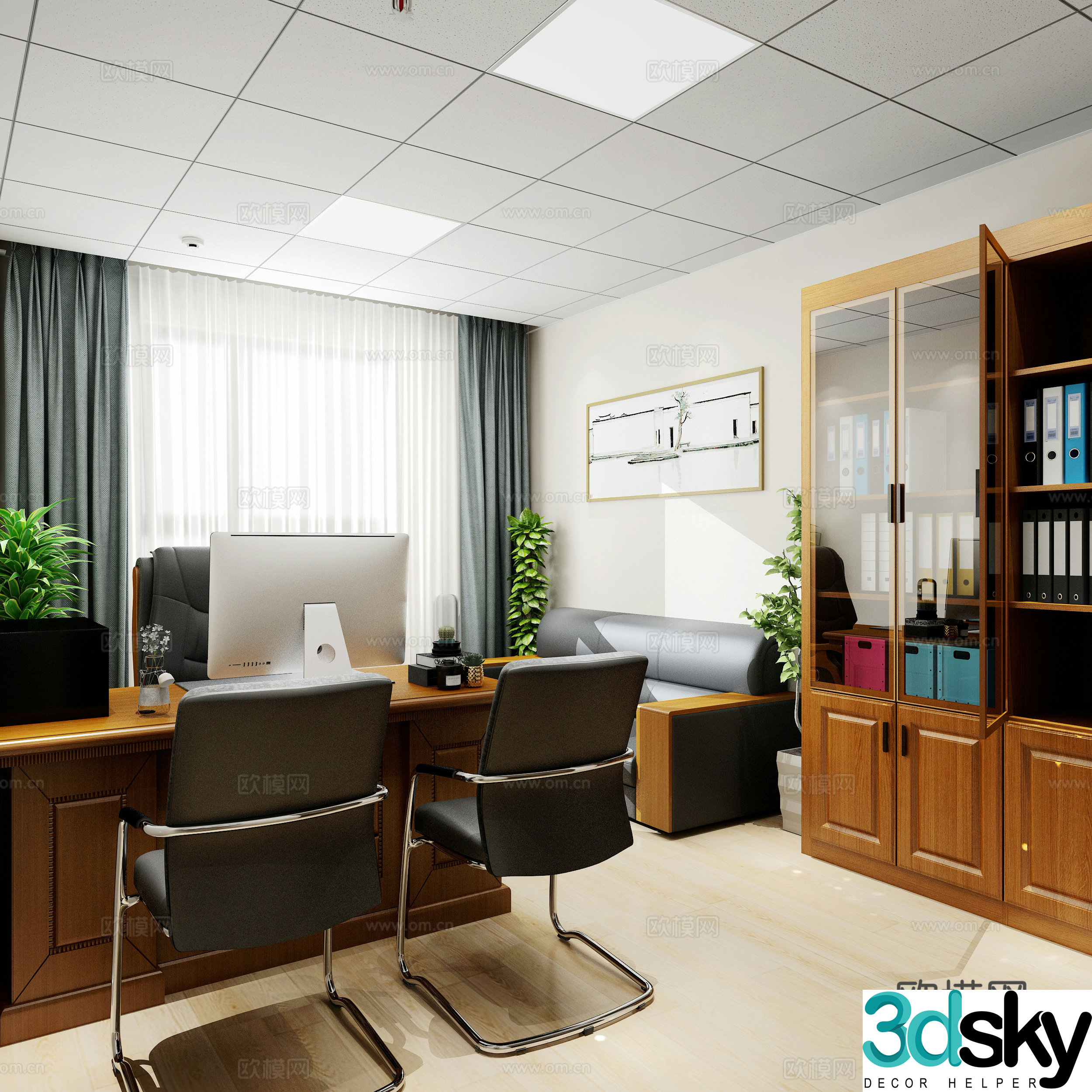 General Manager’s Office Director’s Office 3D Model