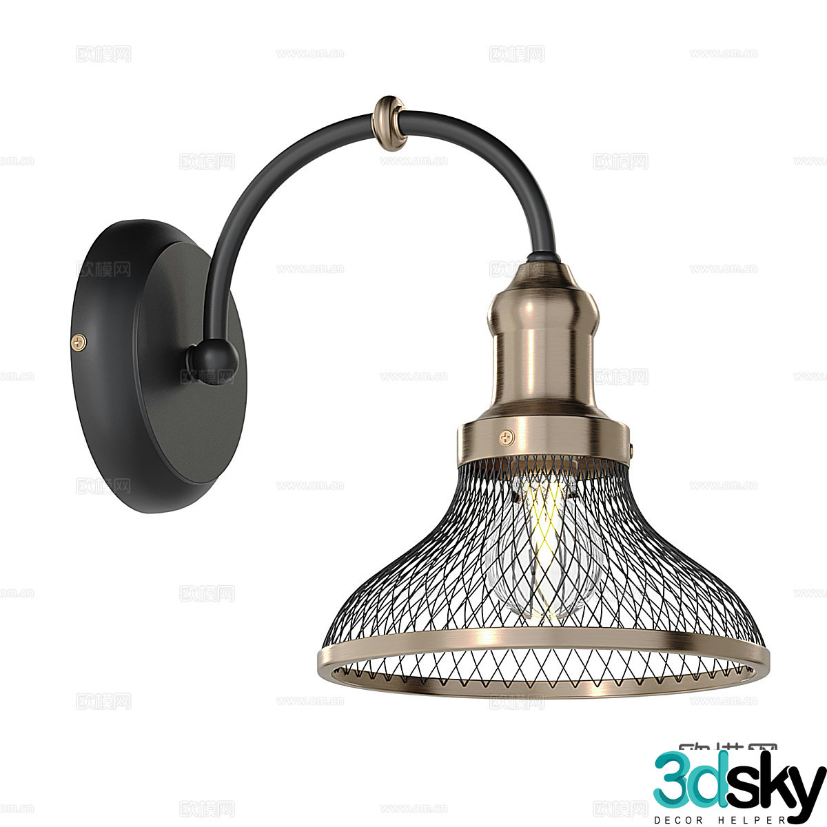 Nordic simple wall lamp wall lamp simple wall lamp dining wall lamp living room wall lamp 3d model