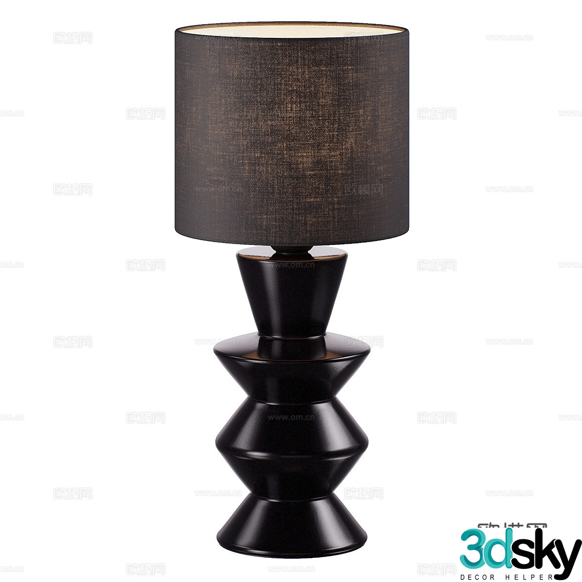 Table lamp 3d model