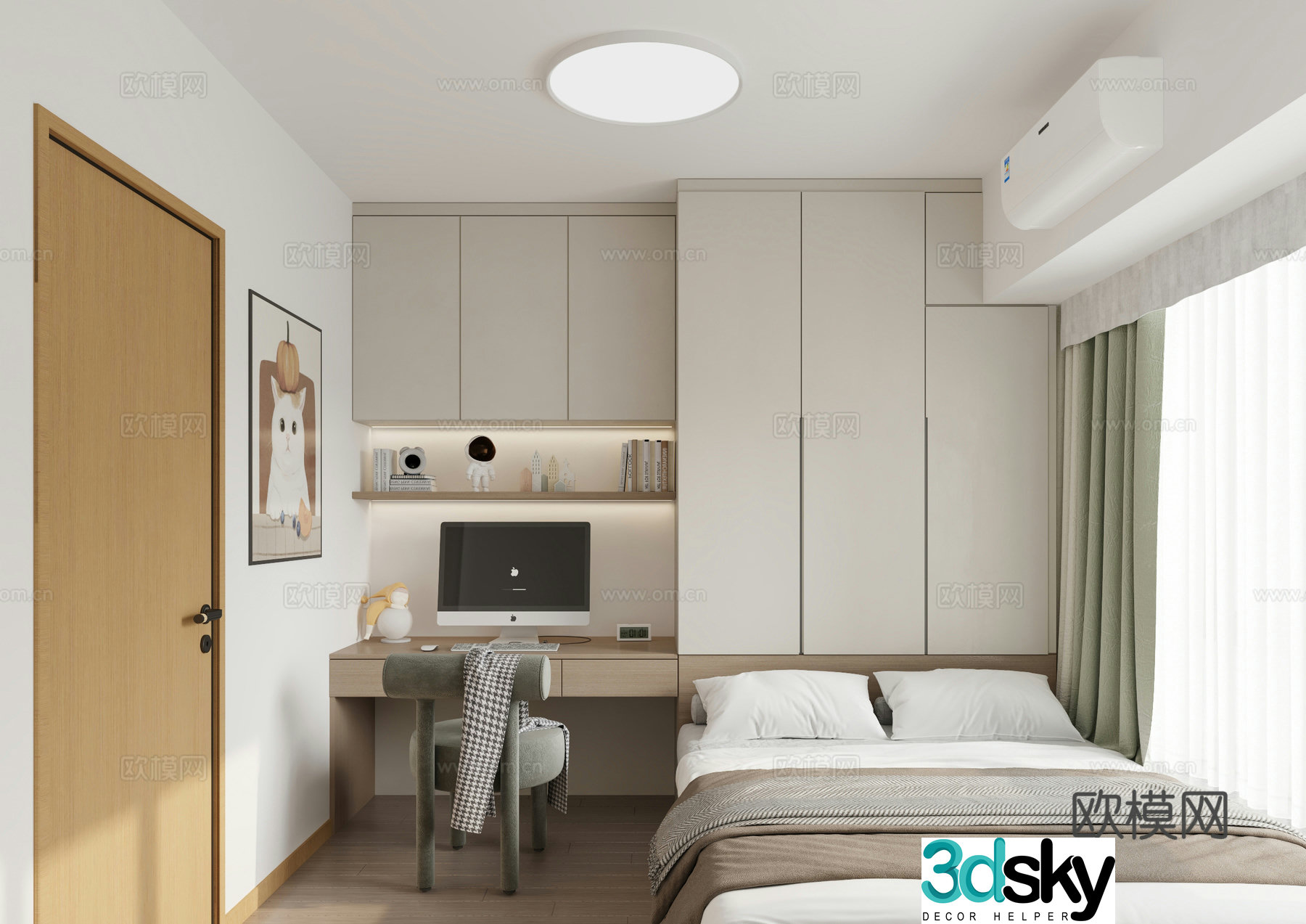 Modern Children’s Room Boy Children’s Room 3D Model