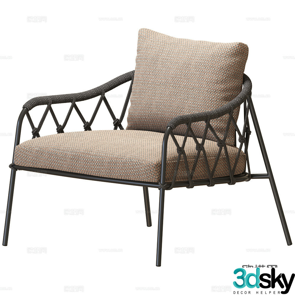 Leisure chair 3d model