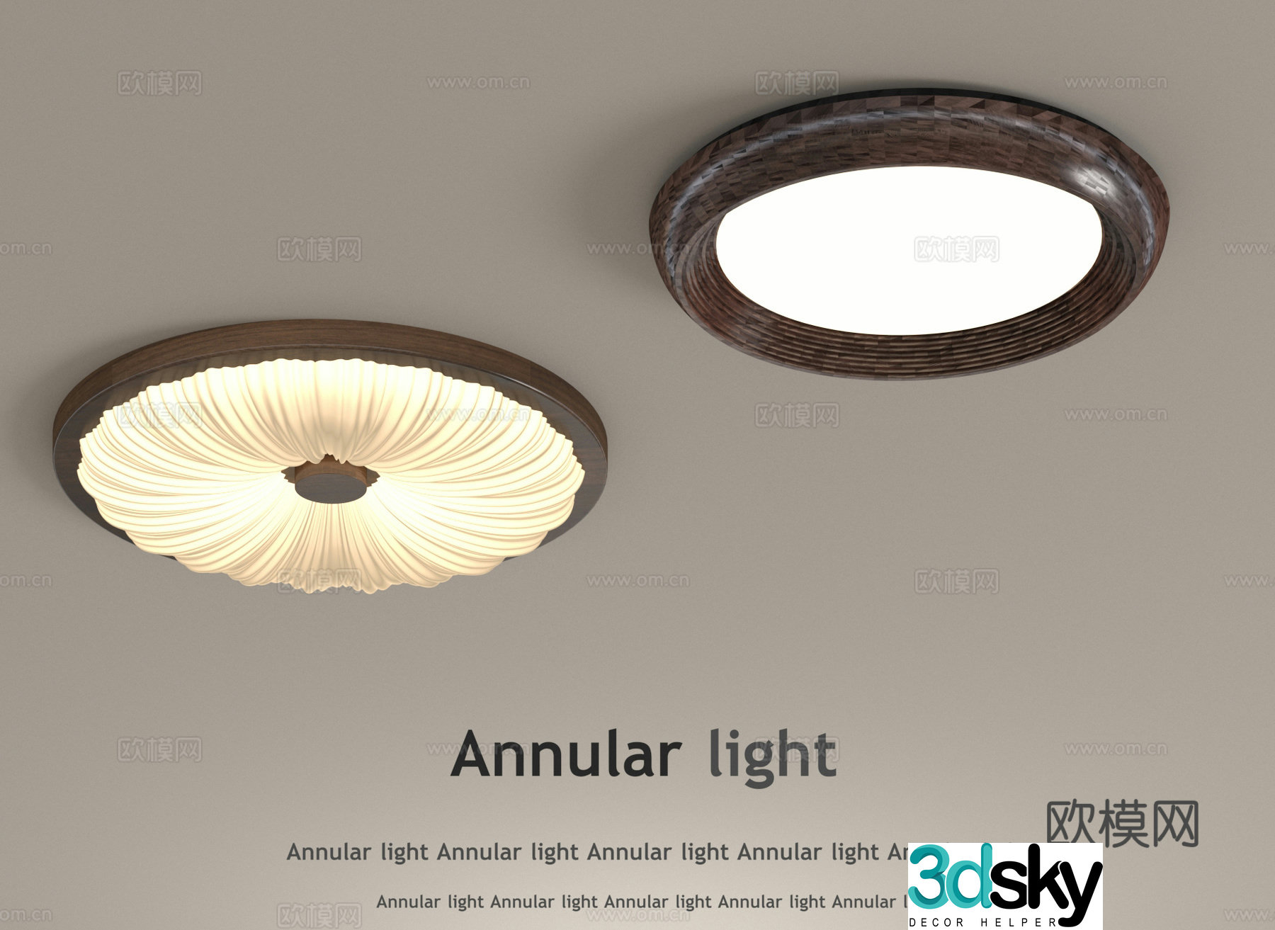 French medieval ceiling light 3D model