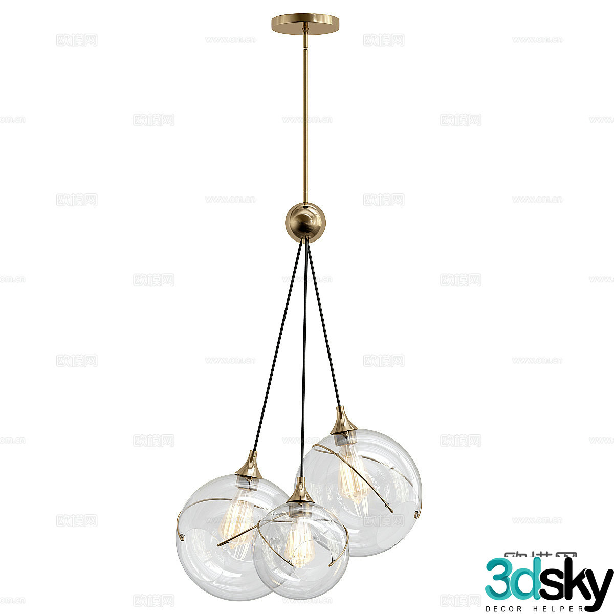 Ceiling light 3d model