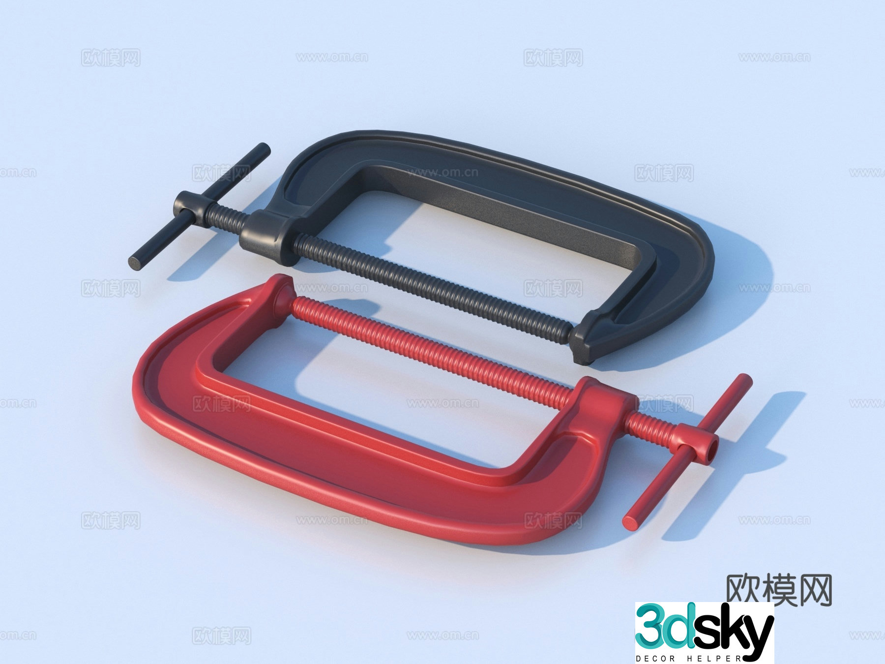 Clamps Fixtures Wheel Clamps 3D Model