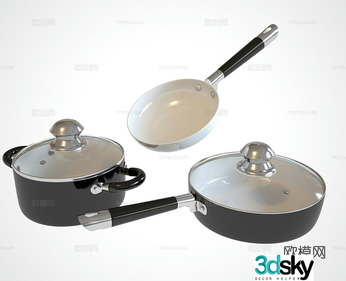 3D model of pot