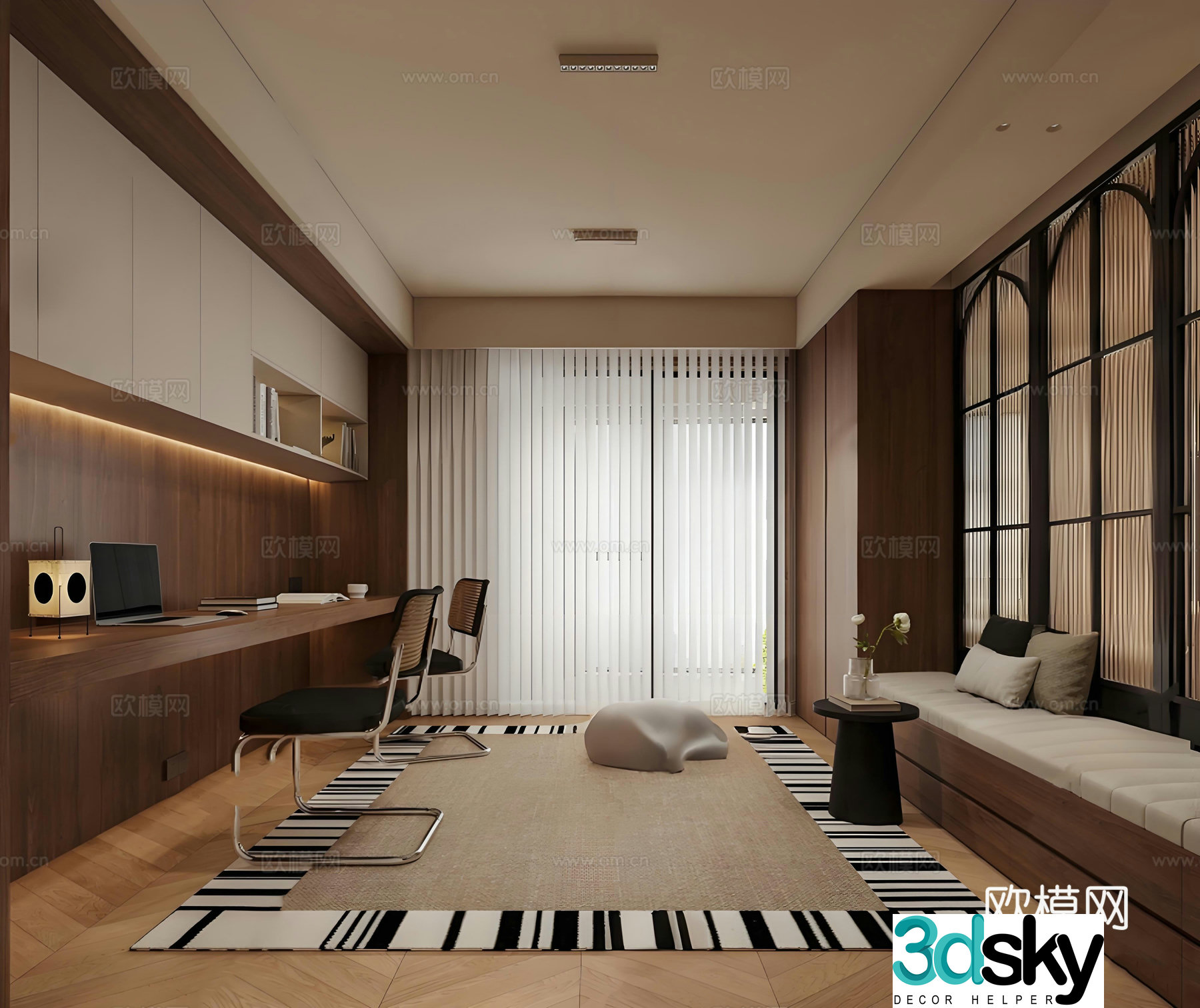 Medium style study 3D model
