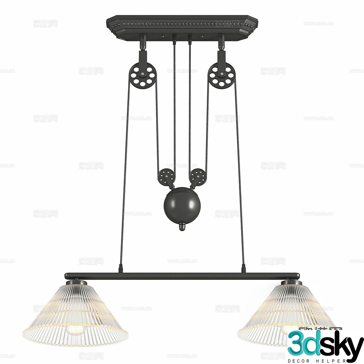 Chandelier 3d model