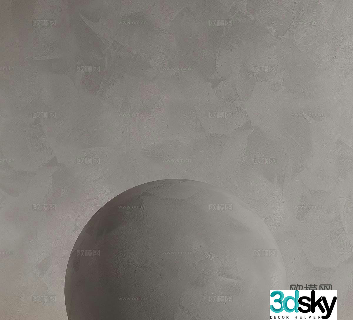 Foreign seamless texture paint Art paint Cement paint Microcement Cement paint Floor paint 3D model