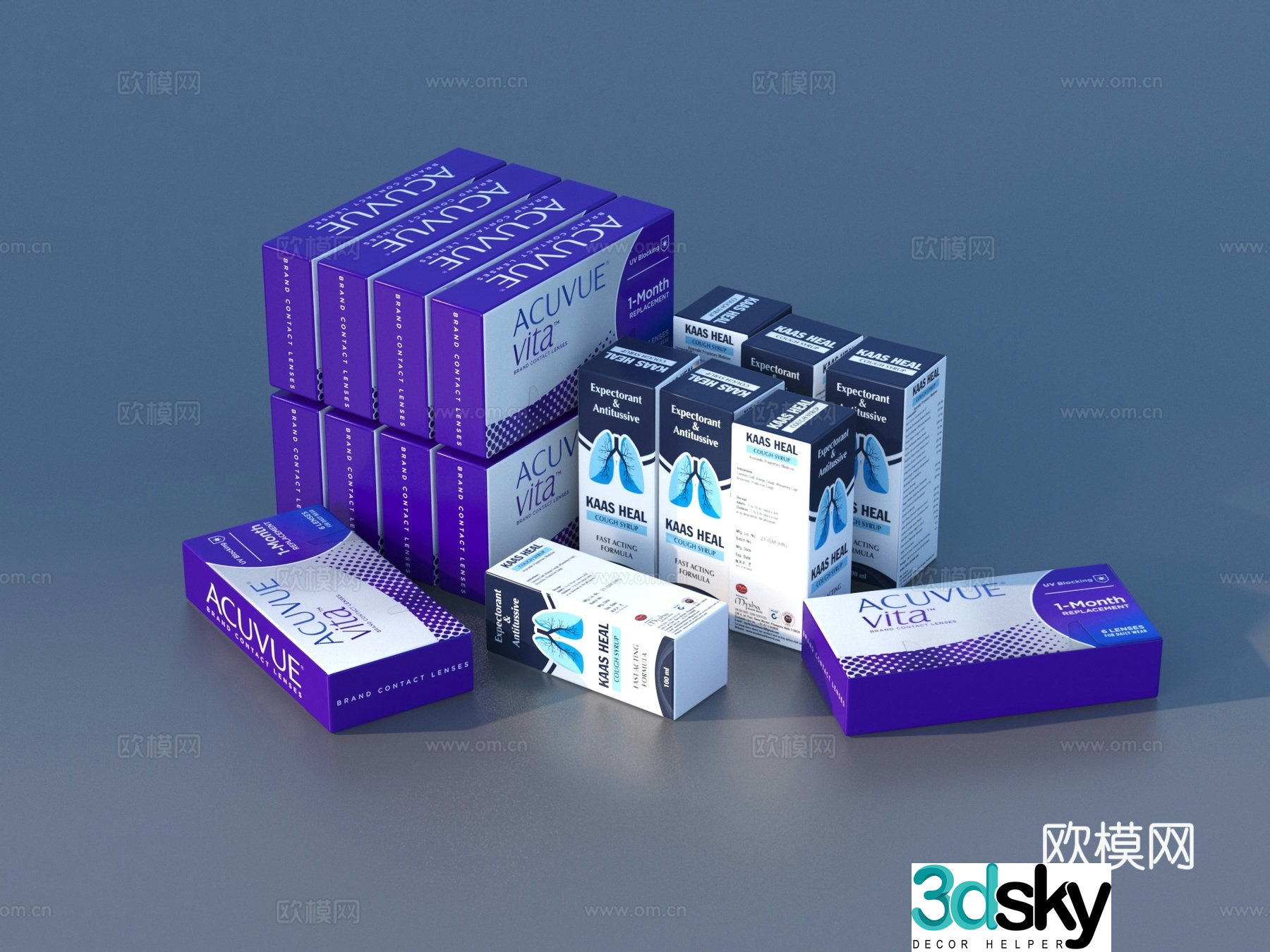Medicine Medicine Box Medicine Medicine Potion Medical Supplies 3D Model