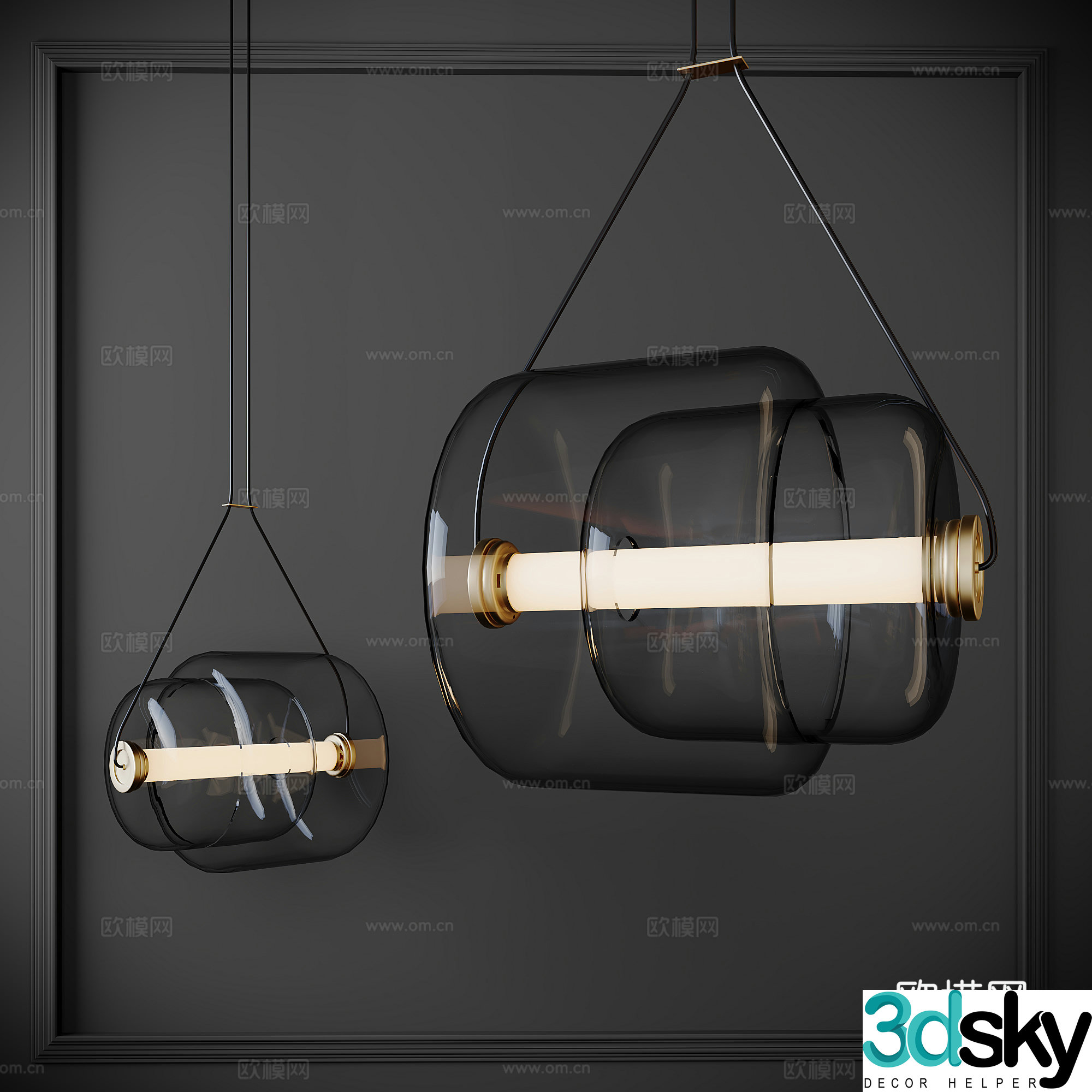 Chandelier Glass Chandelier Metal Chandelier Restaurant Chandelier Art Chandelier 3D Model