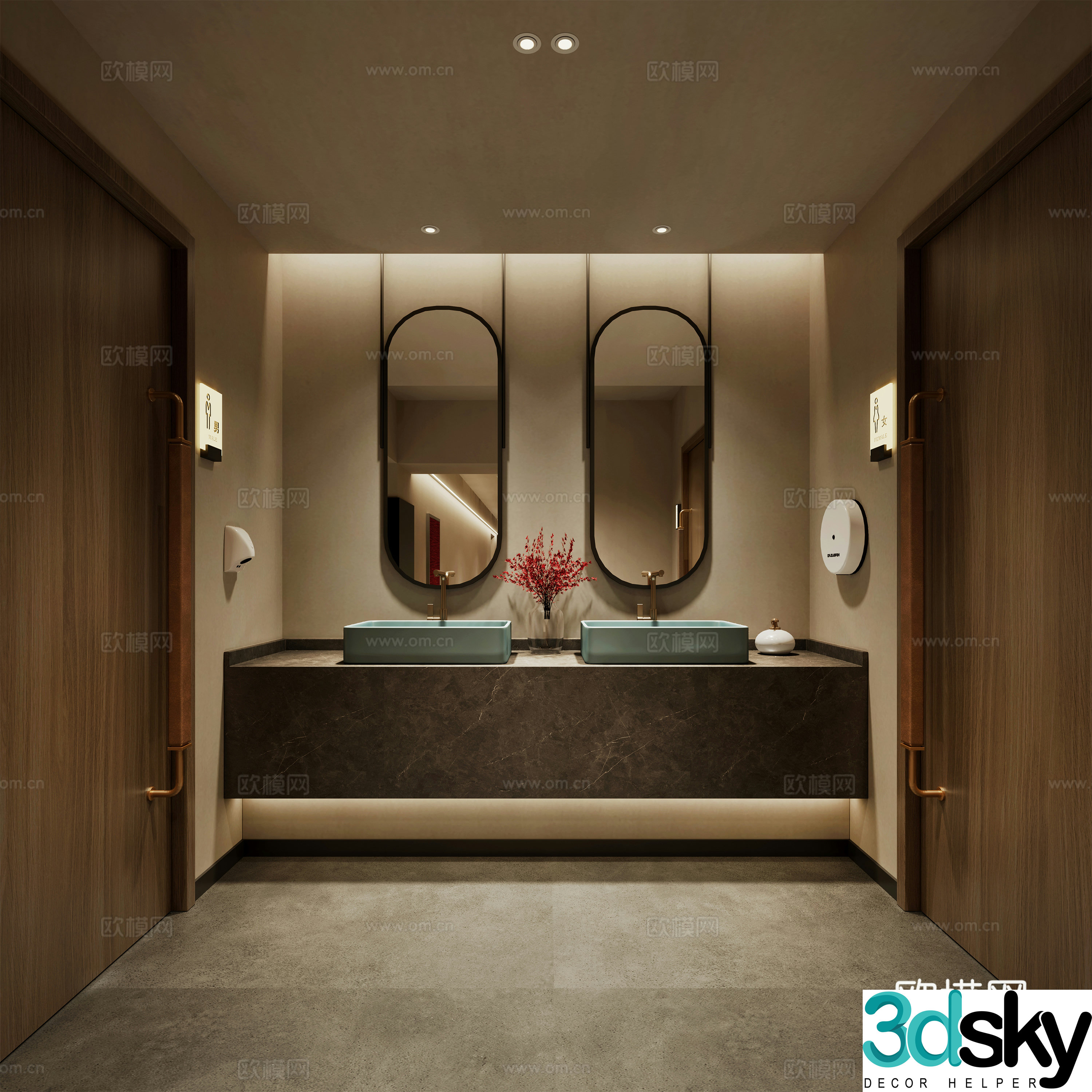 Bathroom sink 3d model