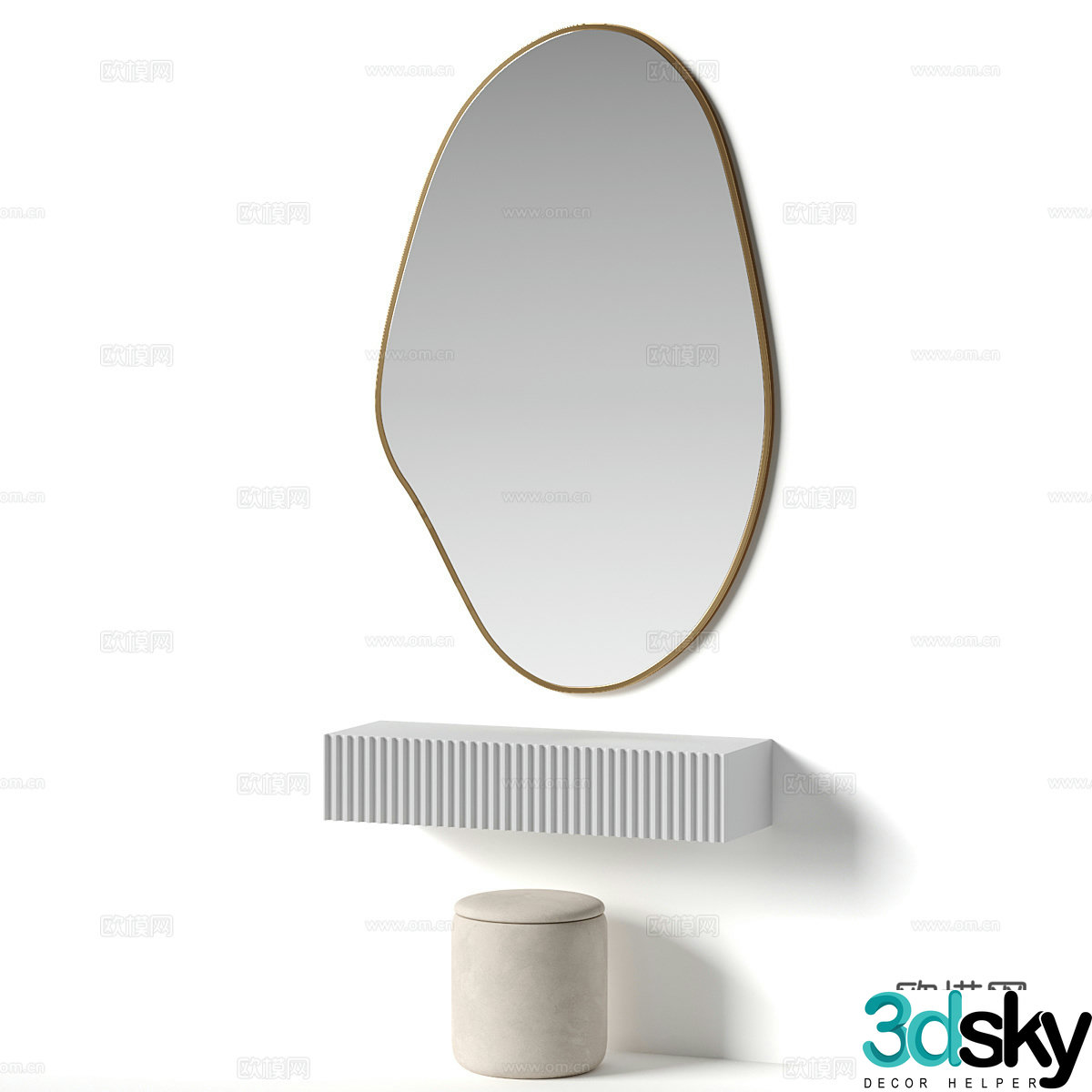 Mirror 3d model