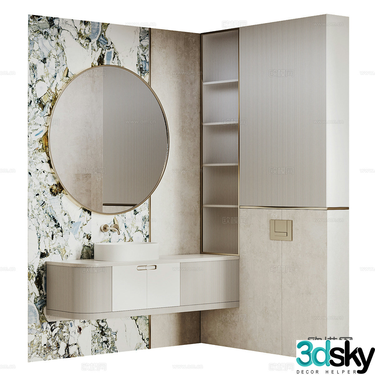 Bathroom 3D model