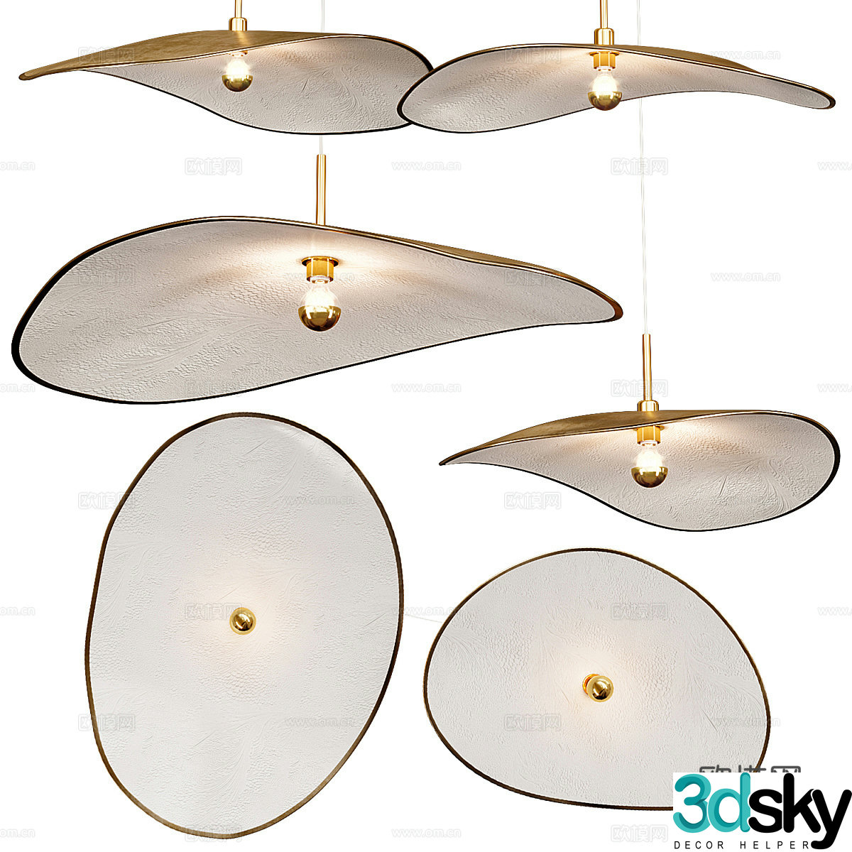 Ceiling light 3d model
