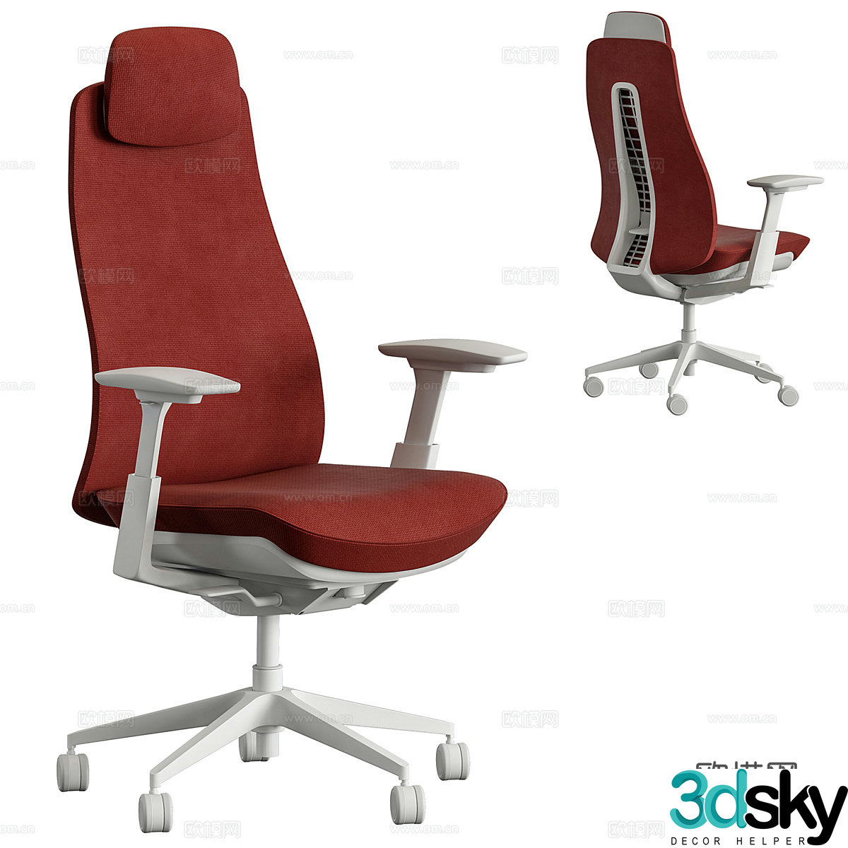 Office chair 3d model