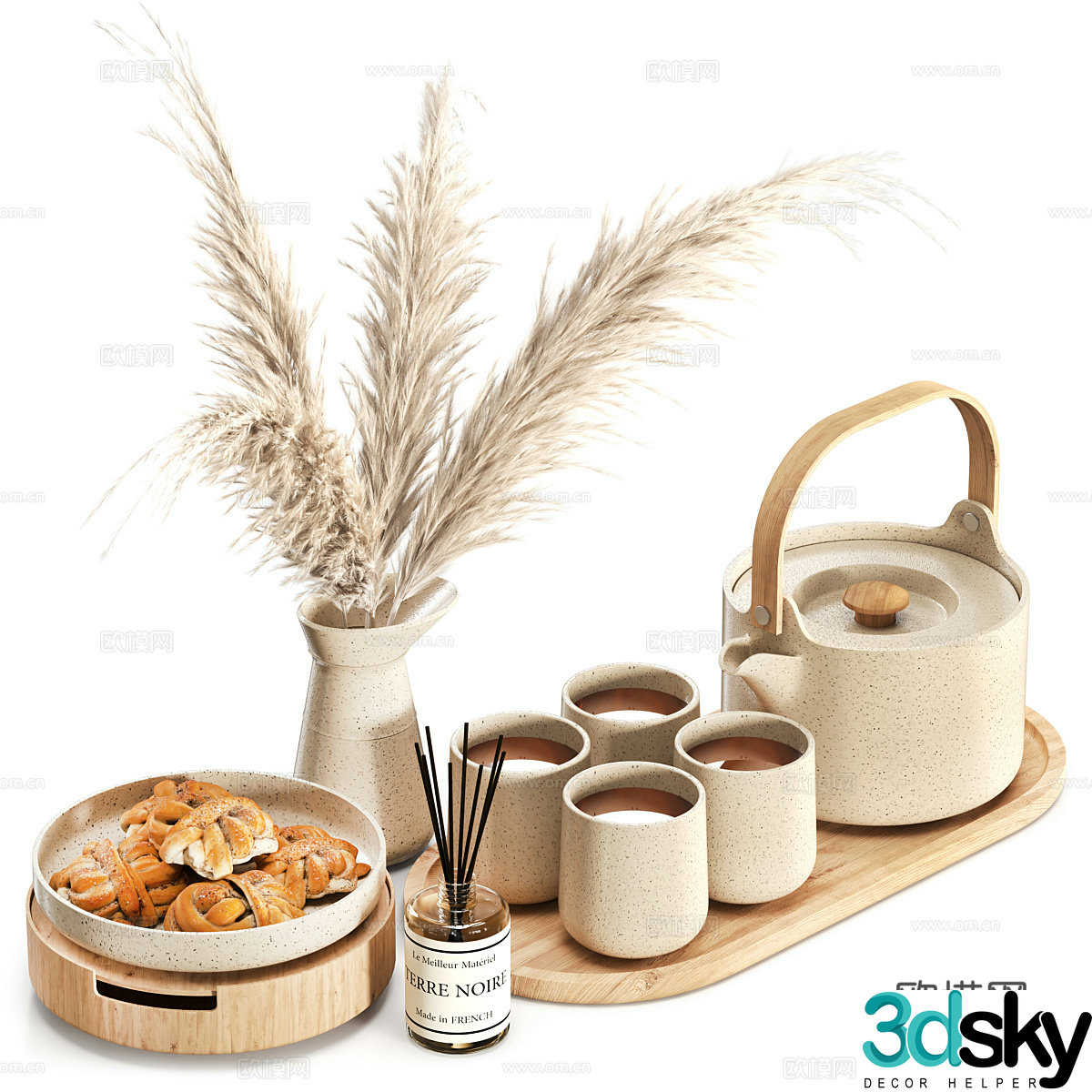 Required items 3D model