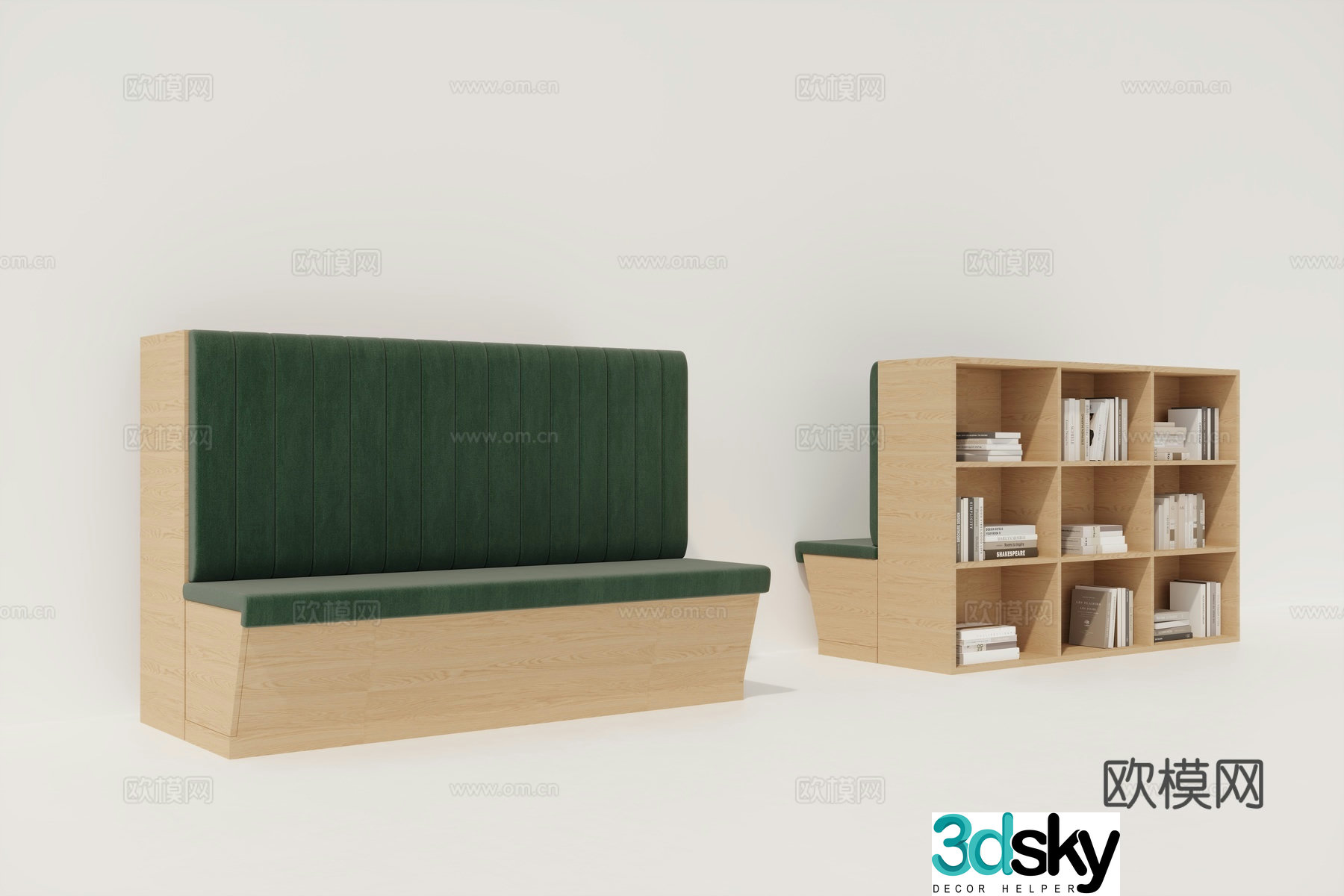 Box Sofa 3d model