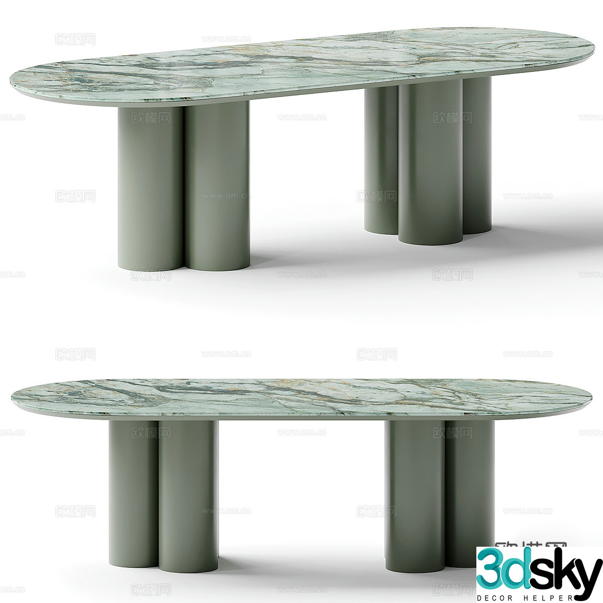 Dressing table 3d model