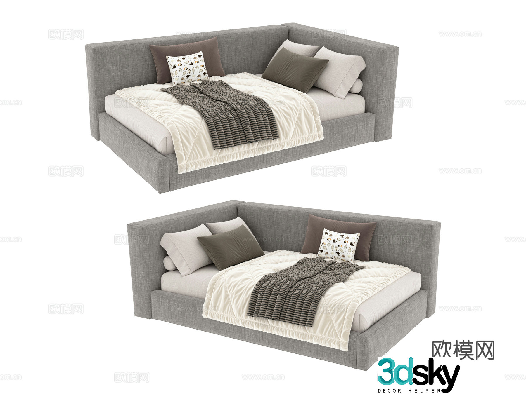 Children’s furniture bed 3d model