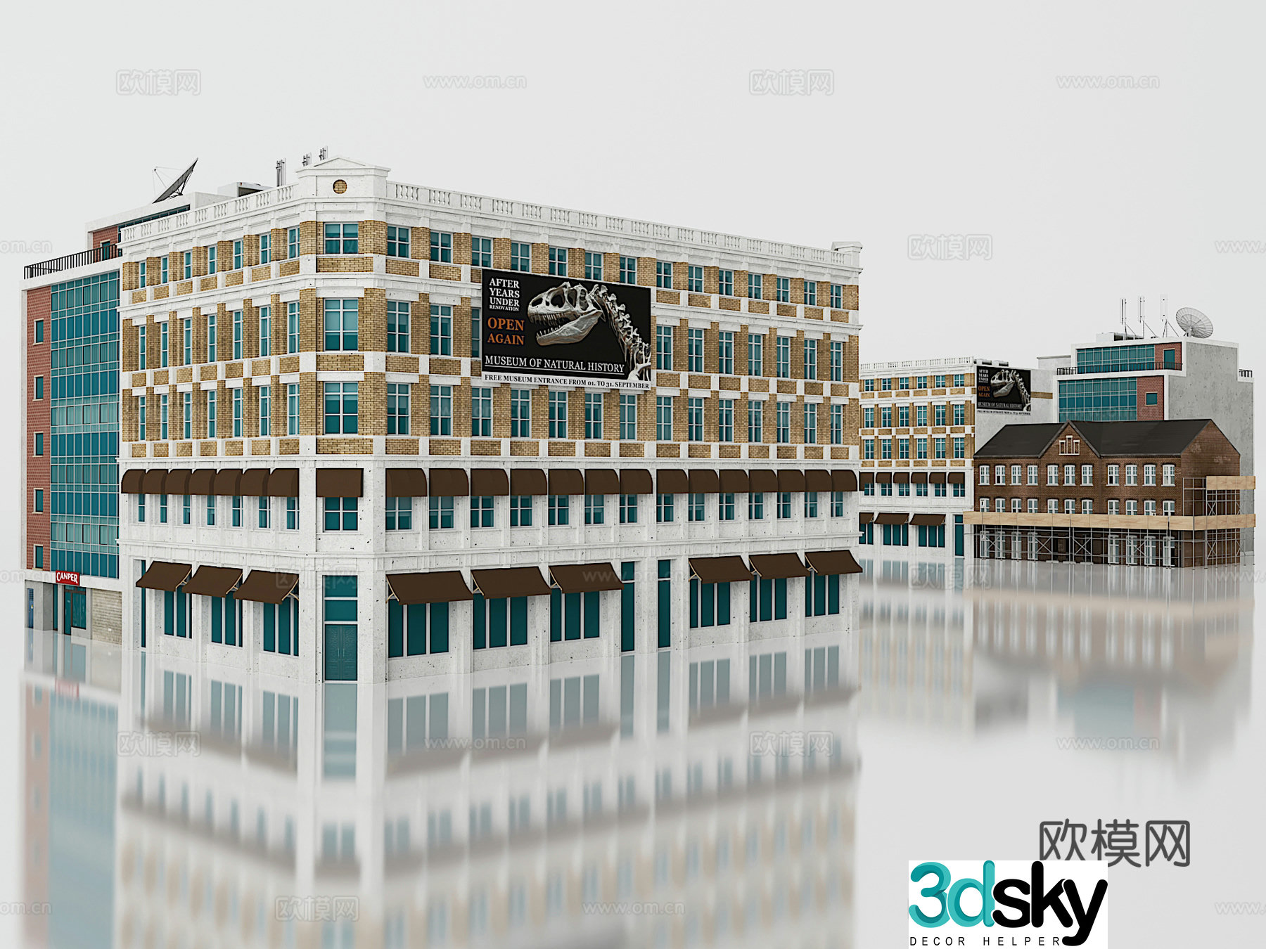 Office building 3d model