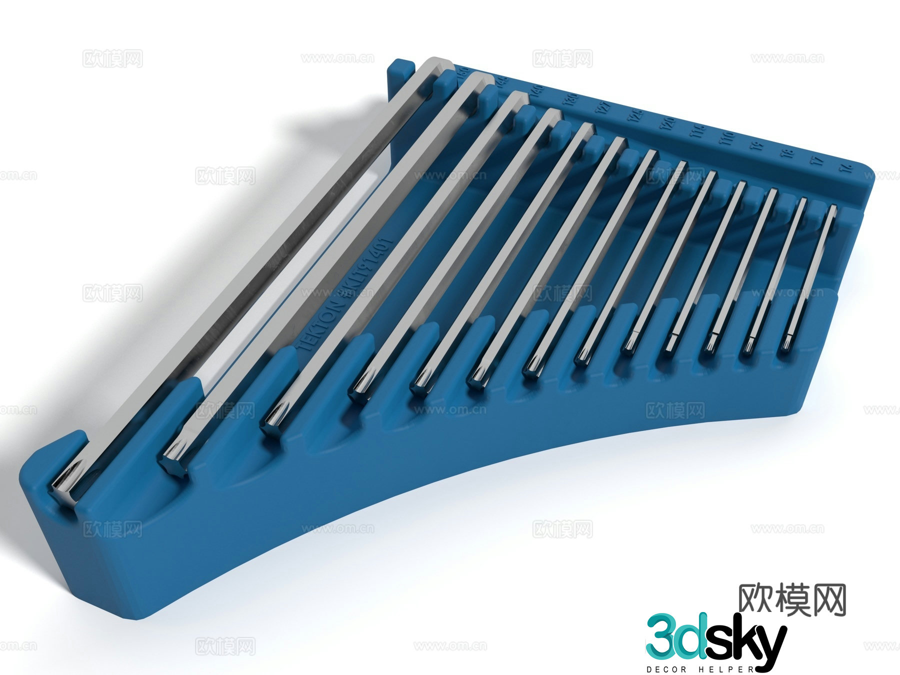 Modern style repair tool 3d model