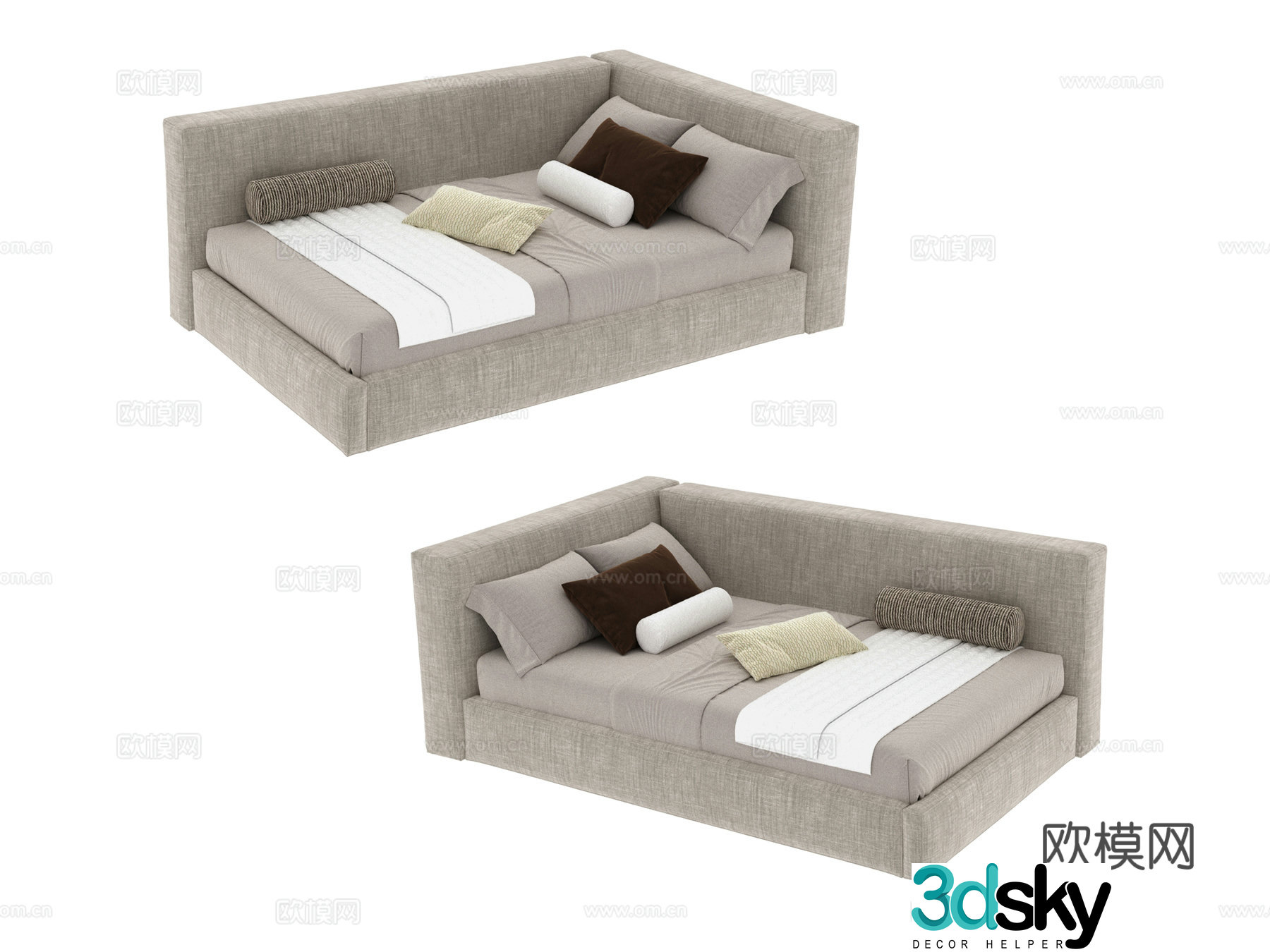 Furniture Bed 3D Model