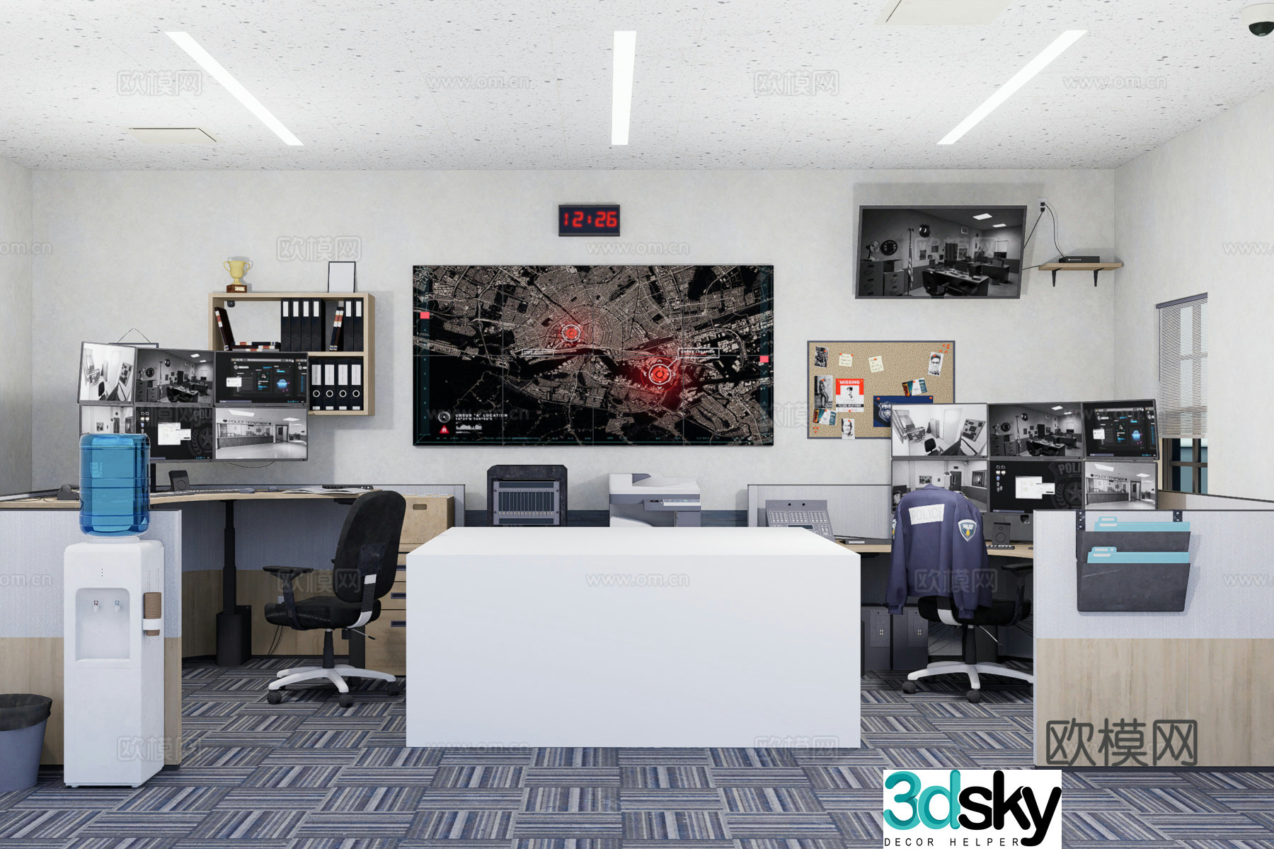 Office 3d model