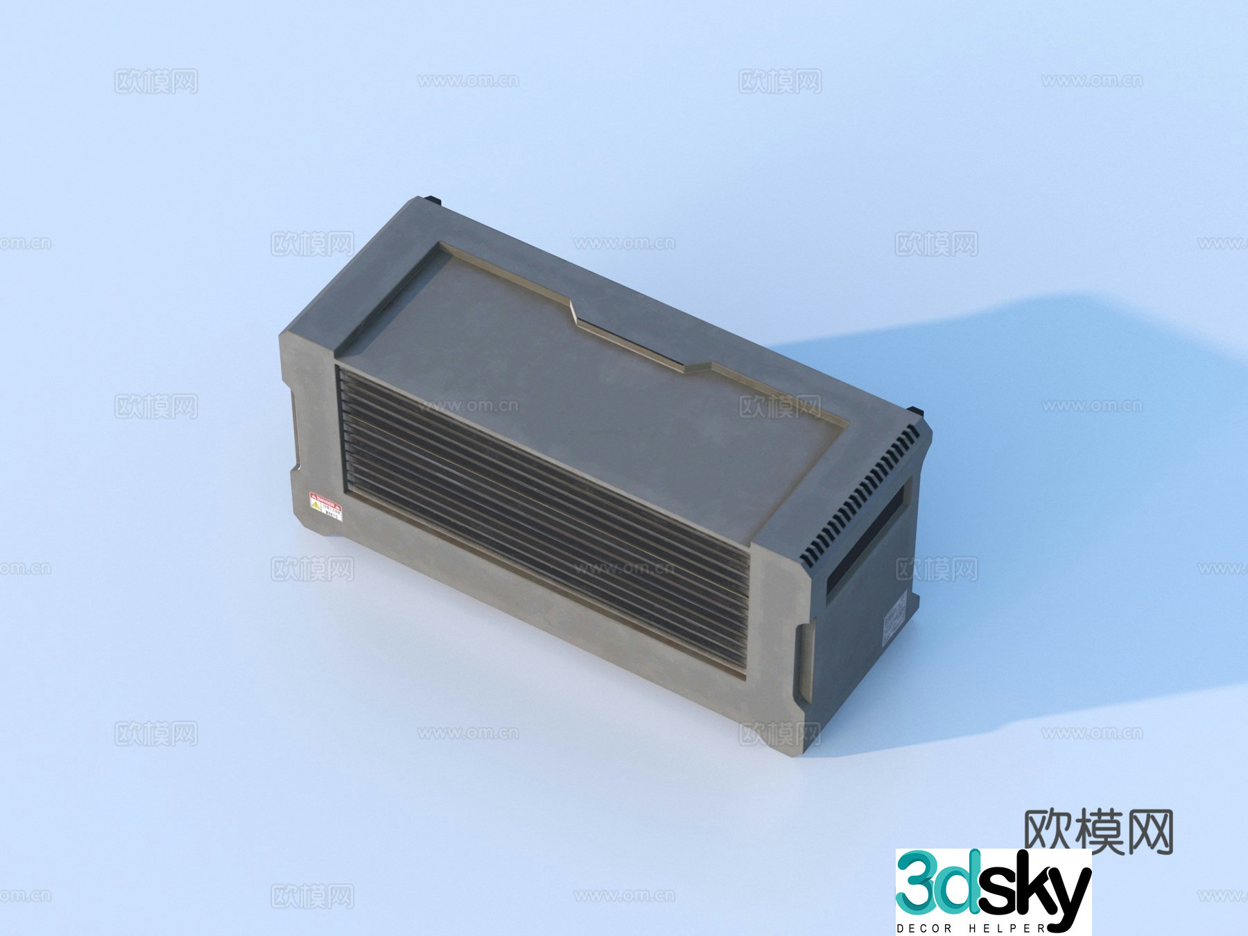 Hardware mechanical parts cabin components 3D model