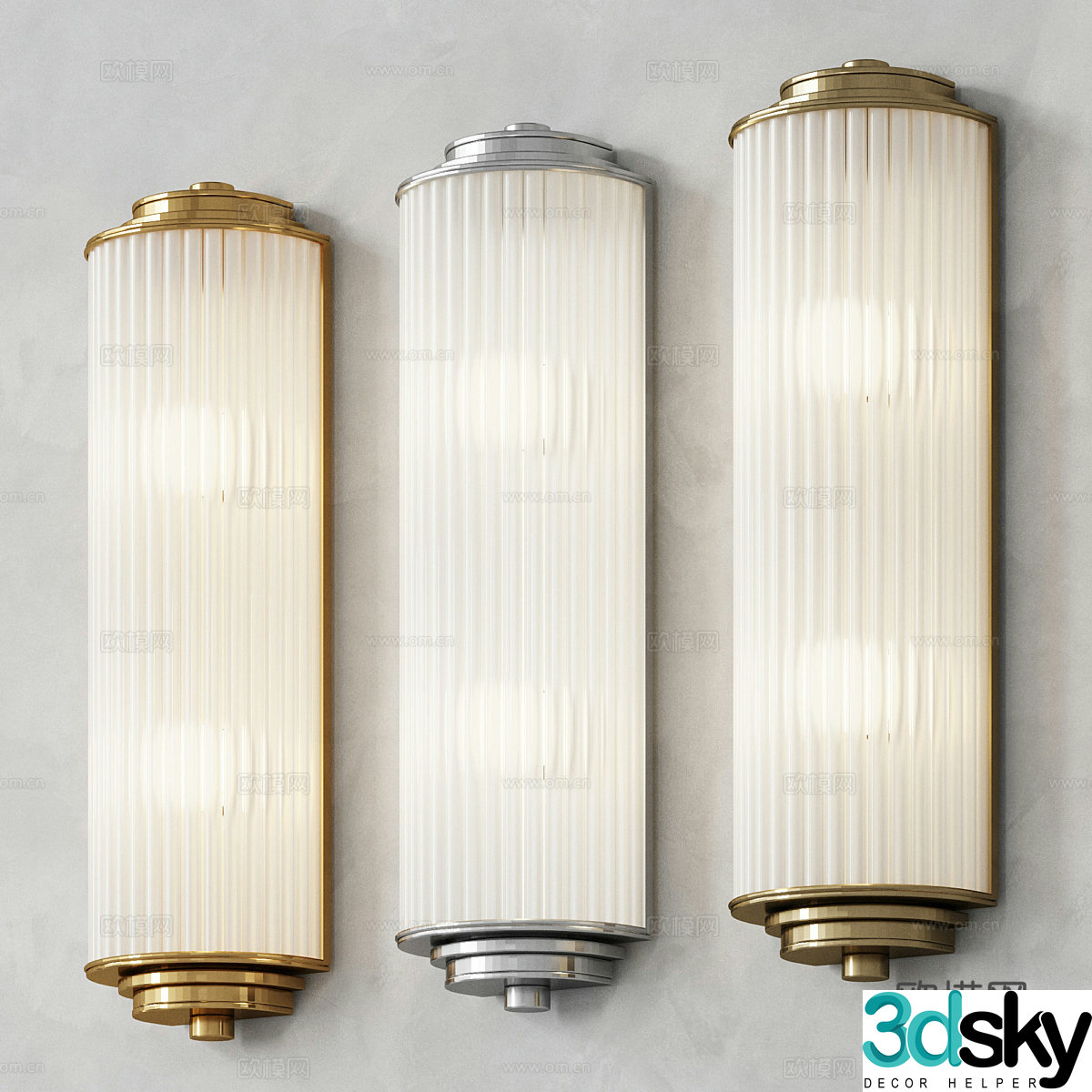 Wall lamp 3d model