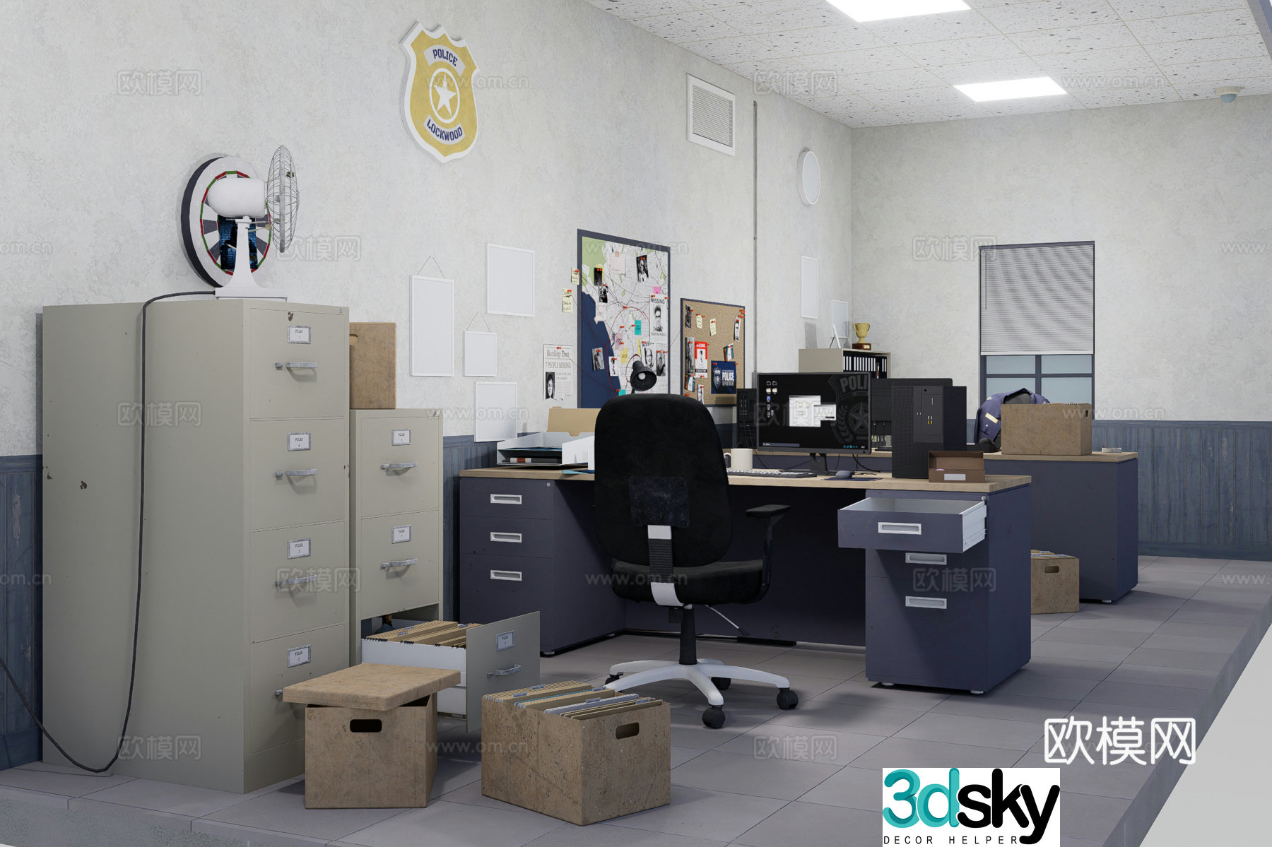 Office 3d model