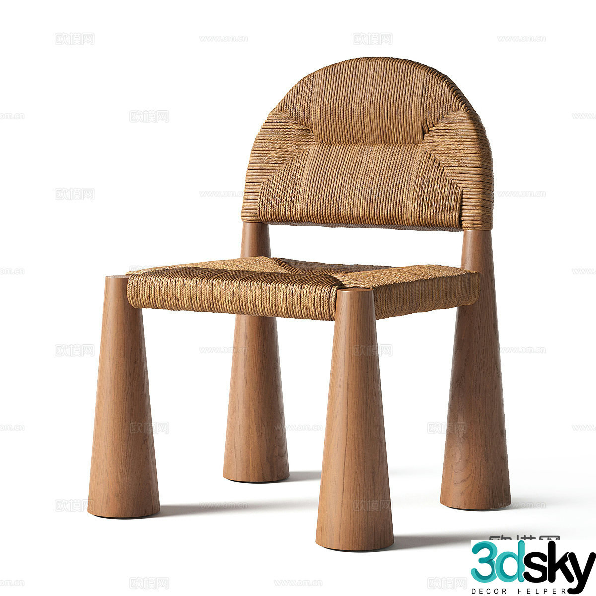 Dining chair 3d model