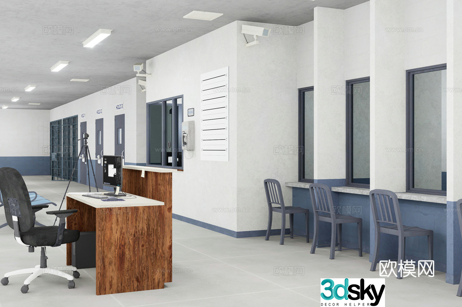 Corridor 3d model