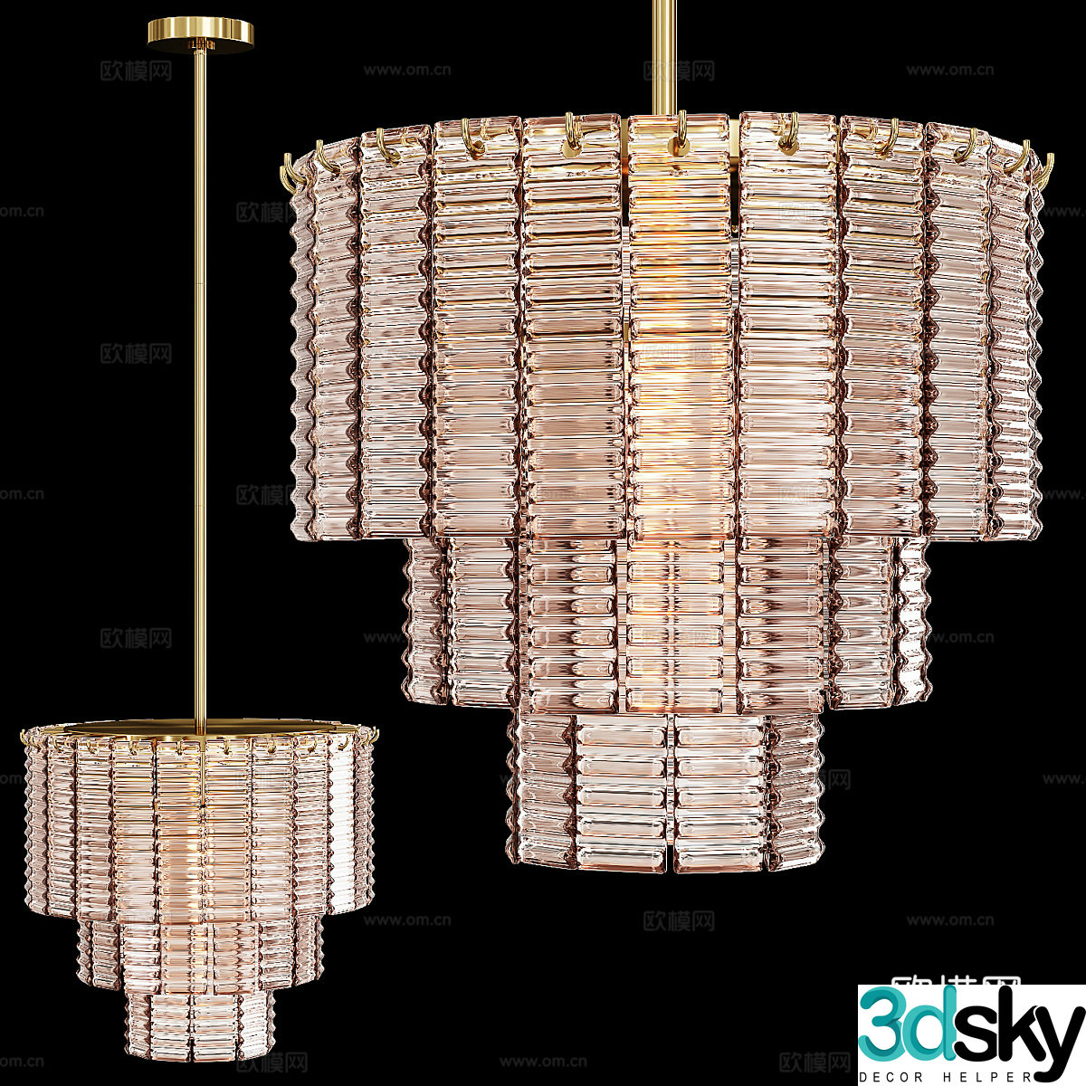 Chandelier 3d model