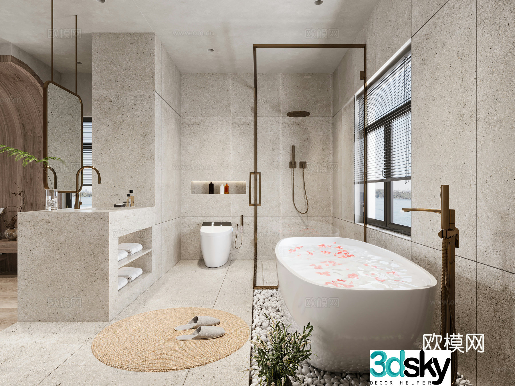 B&B 3D Model