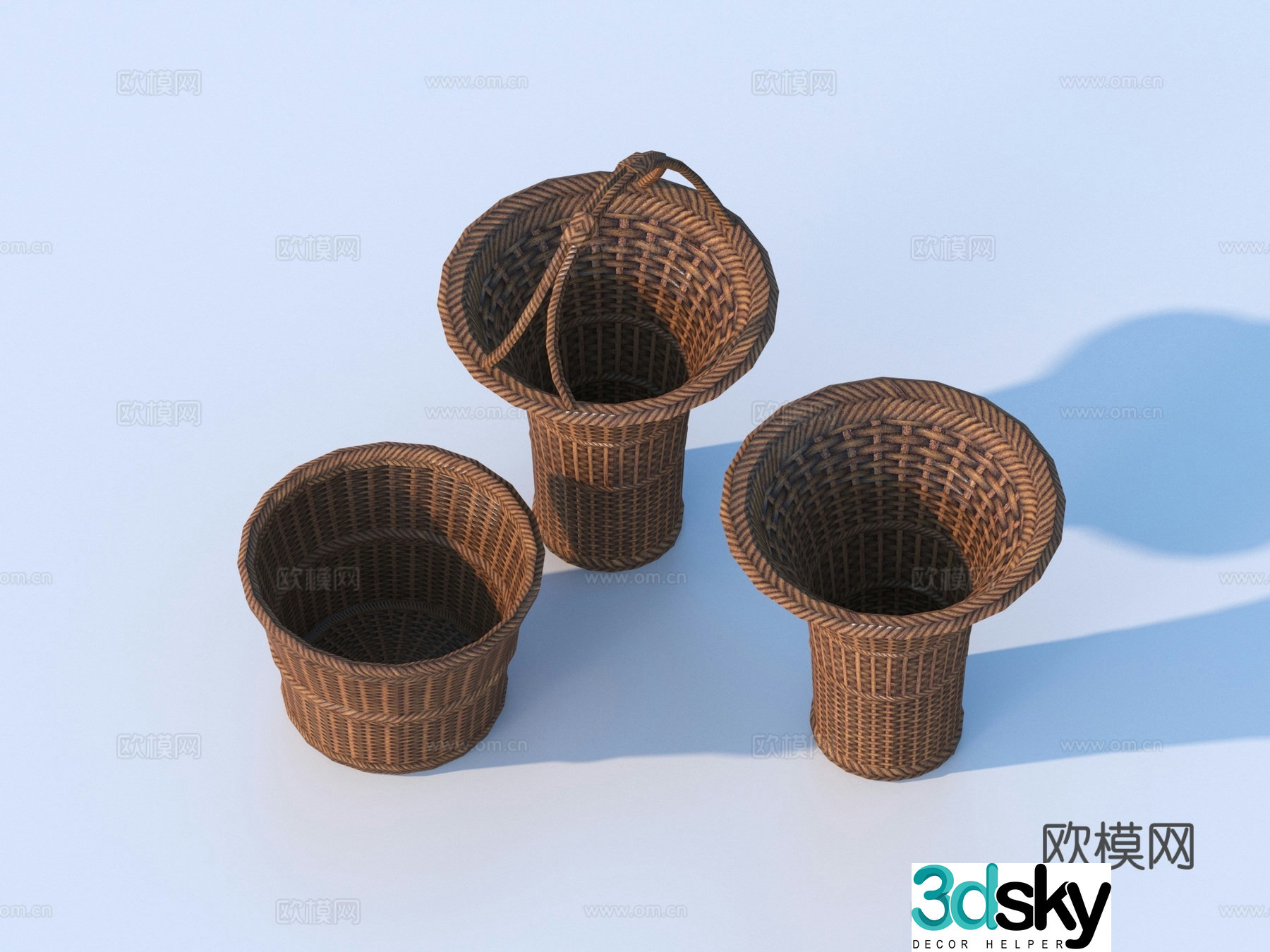 Vegetable basket Vegetable basket Storage basket Vinegar basket 3D model