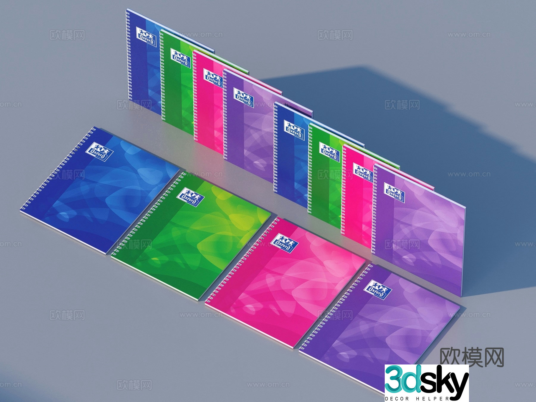 Book Notebook Children’s Painting Book Album 3D Model