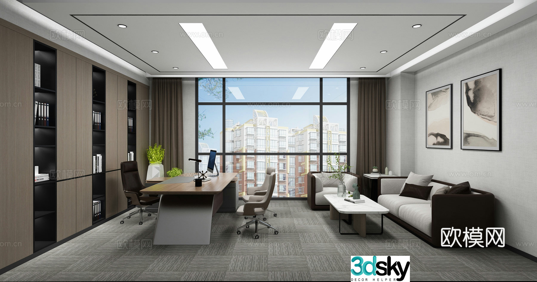 Manager’s Office 3D Model