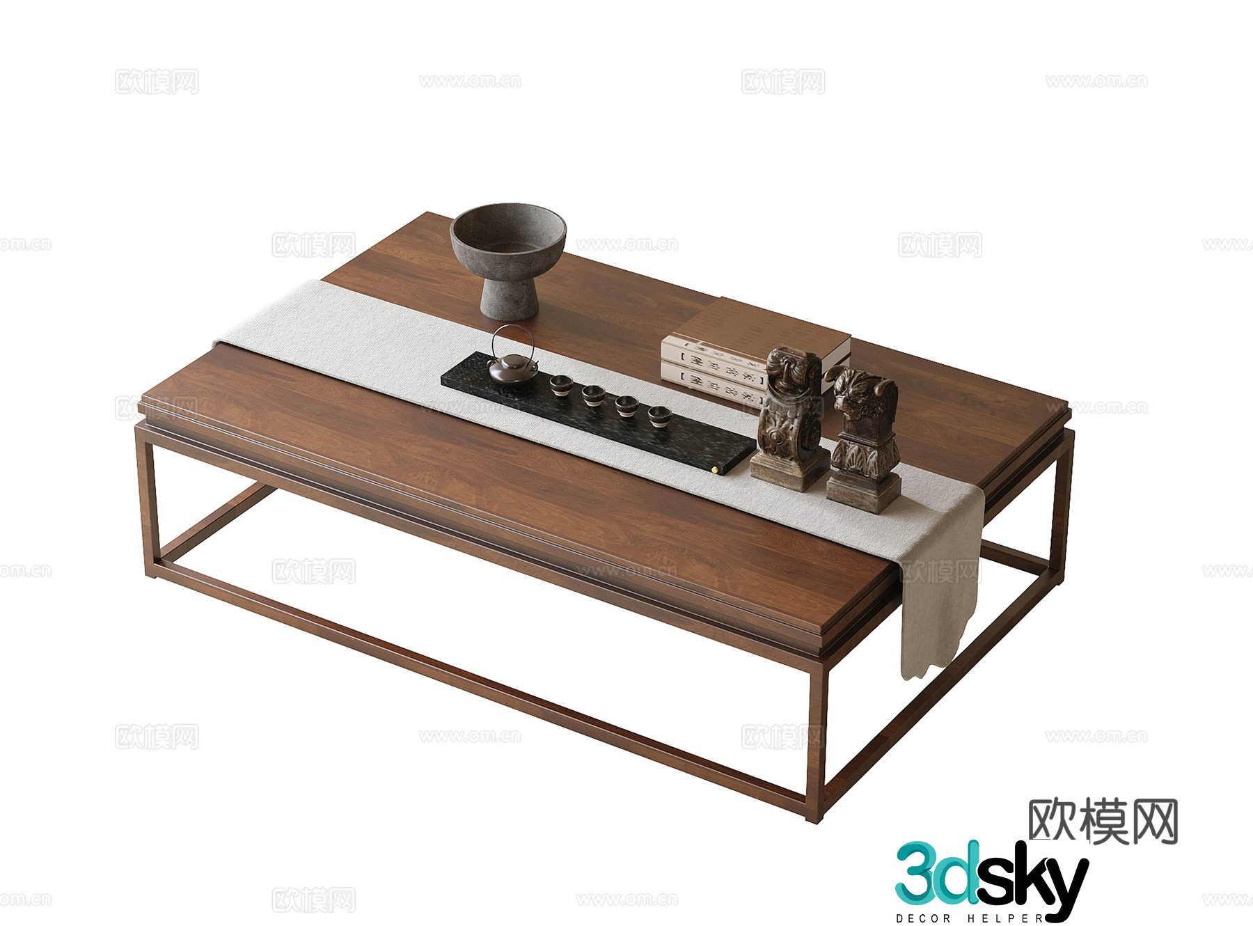 New Chinese coffee table 3D model