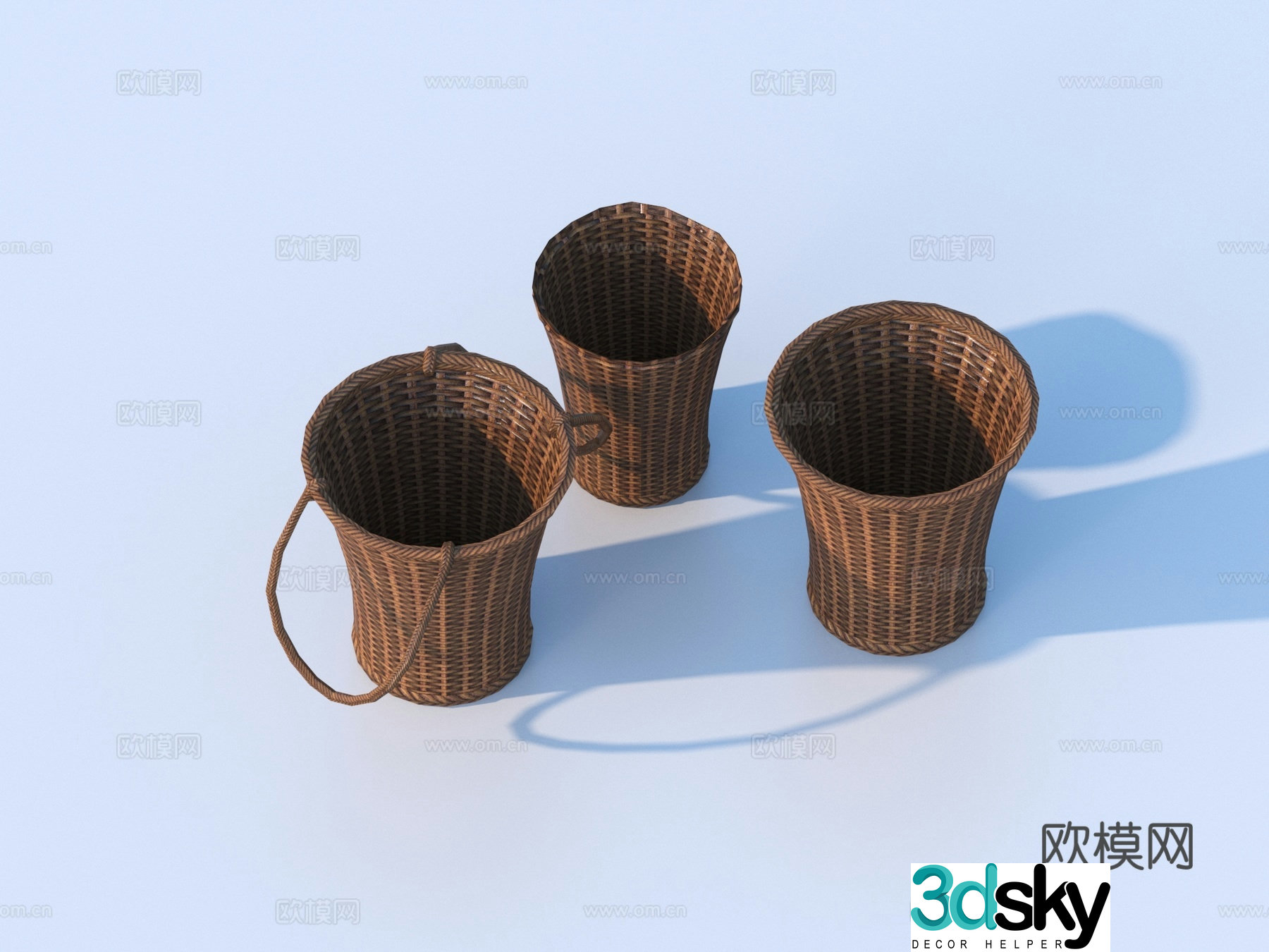 Vegetable basket Vegetable basket Storage basket Vinegar basket 3D model