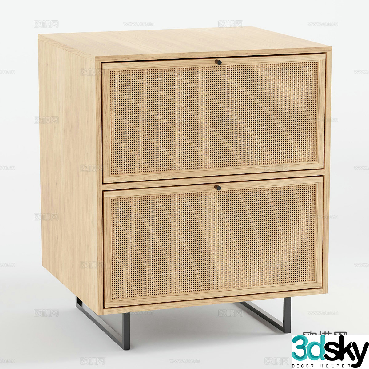 File cabinet Storage cabinet 3d model