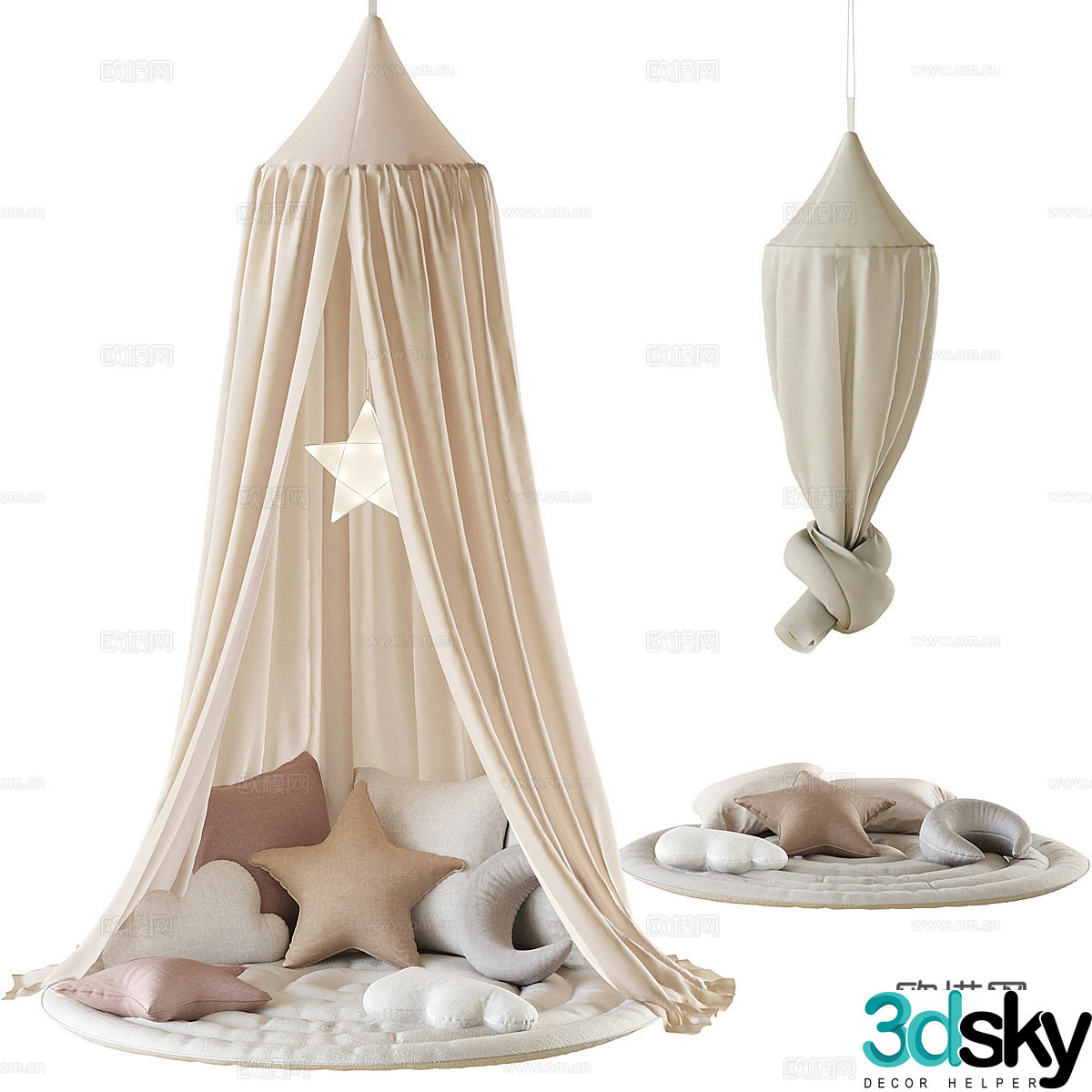 Children’s bed 3d model