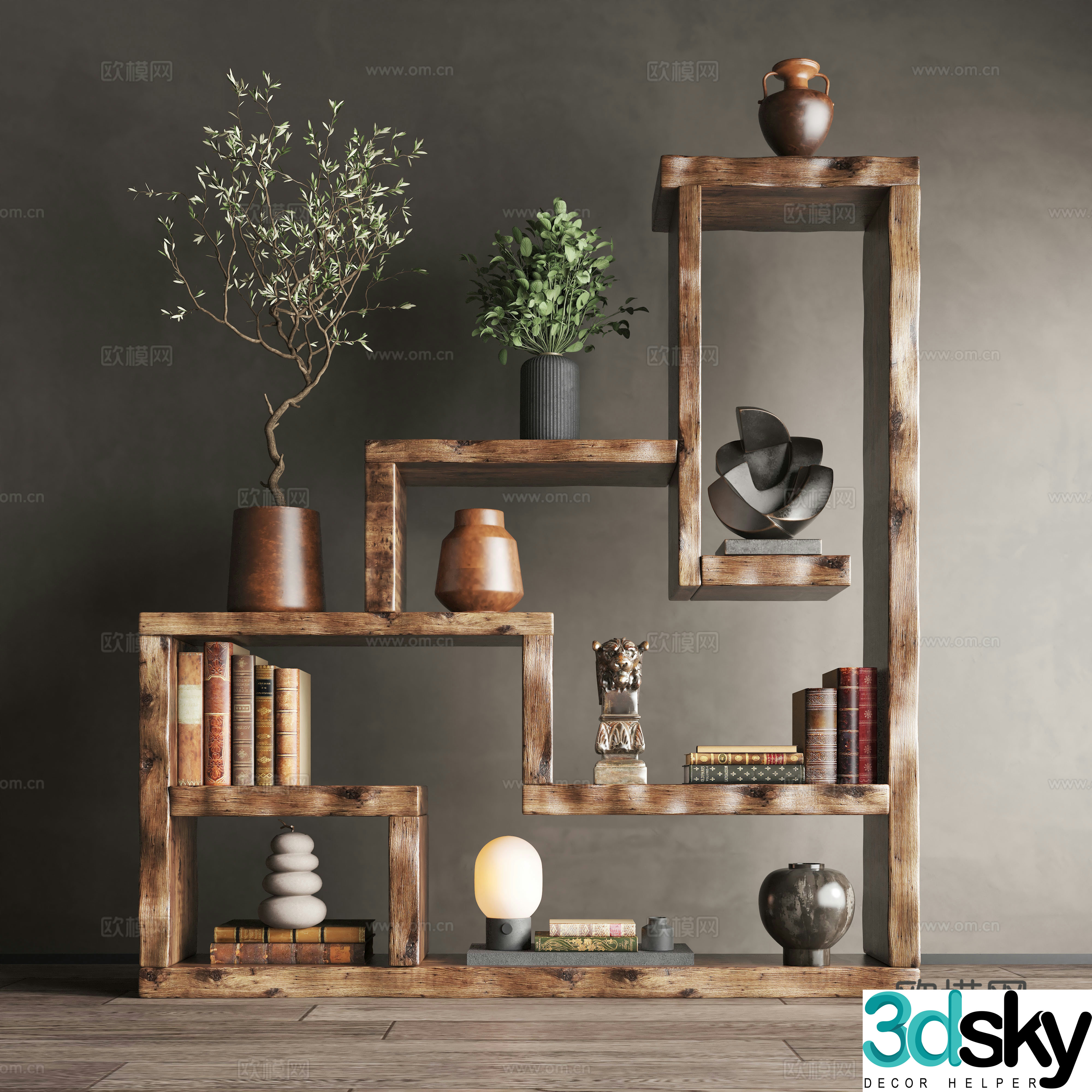 Decorative frame 3d model